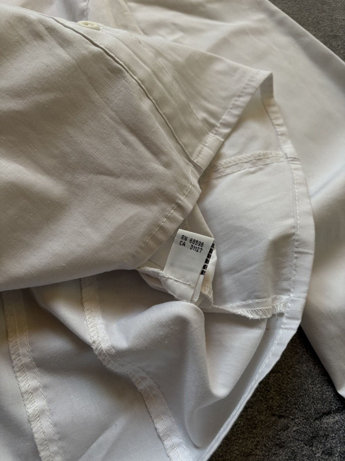 Moschino Vintage Moschino Luxury Embroidered Elegant Blouse Button Up Size XS / US 0-2 / IT 36-38 - 7 Thumbnail
