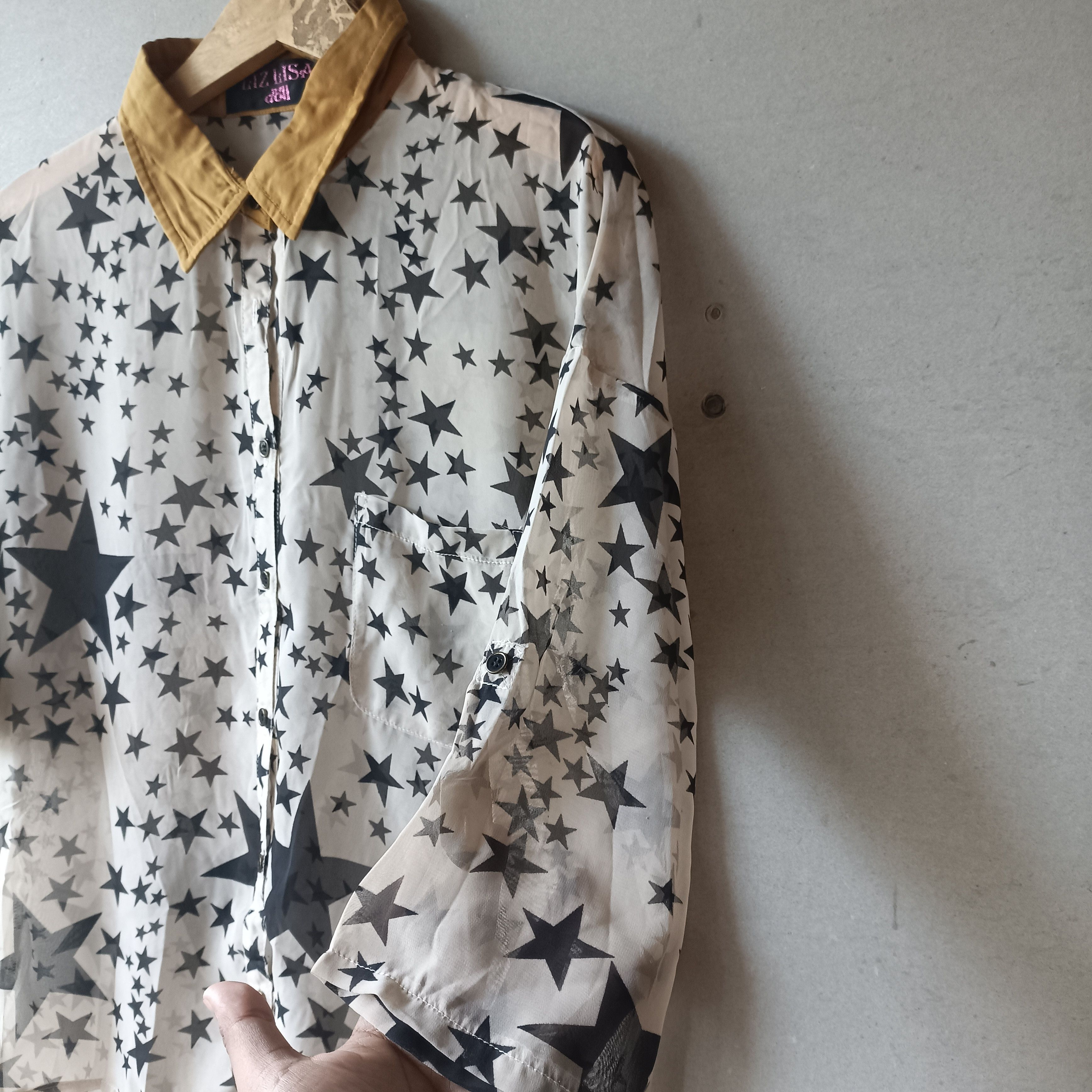Hysteric Glamour 2000s Liz Lisa doll - Star All over Print Top Blouses Size M / US 6-8 / IT 42-44 - 3 Thumbnail