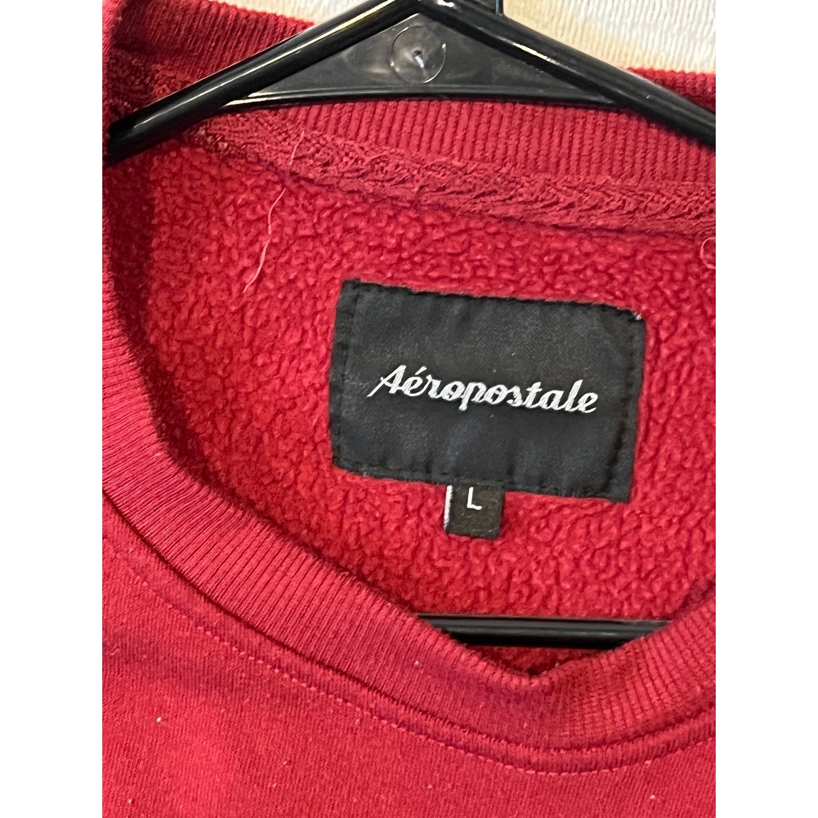Aeropostale Aeropostale Red Pullover Crew Mens L Size US L / EU 52-54 / 3 - 3 Thumbnail