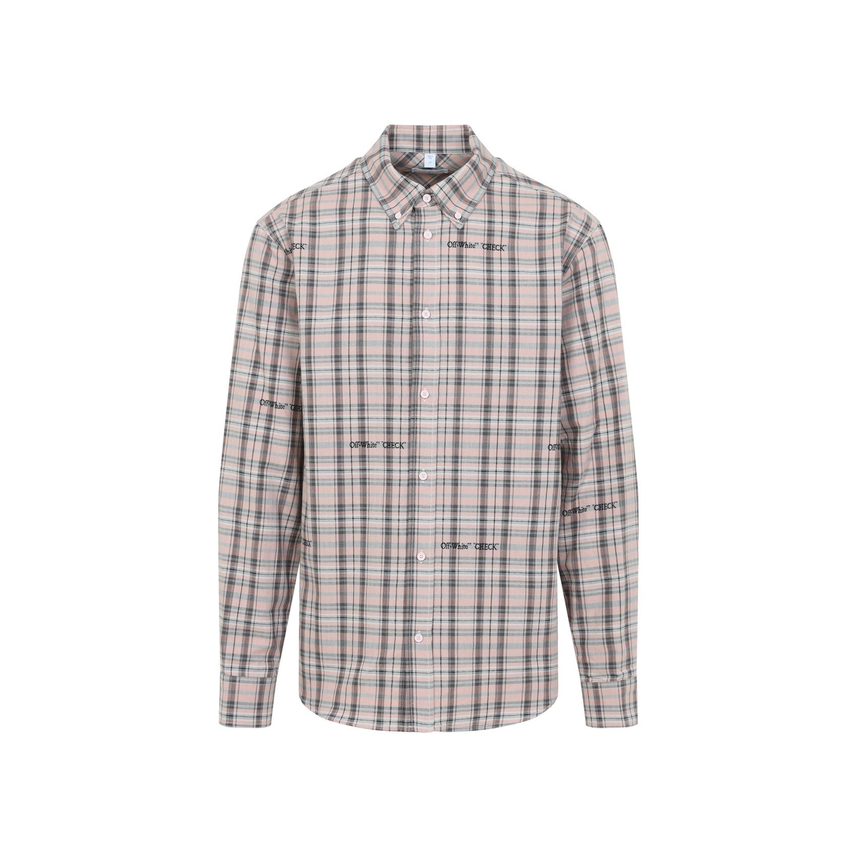 Off-White Off White Flannel Shirt Size US L / EU 52-54 / 3 - 1 Thumbnail