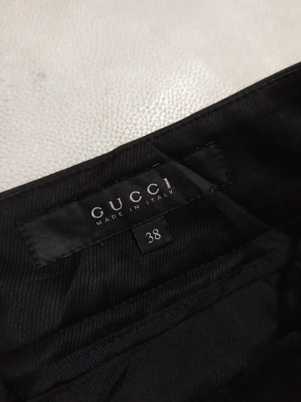 Gucci Gucci Black Casual Pants Size 26" / US 2 / IT 38 - 2 Thumbnail
