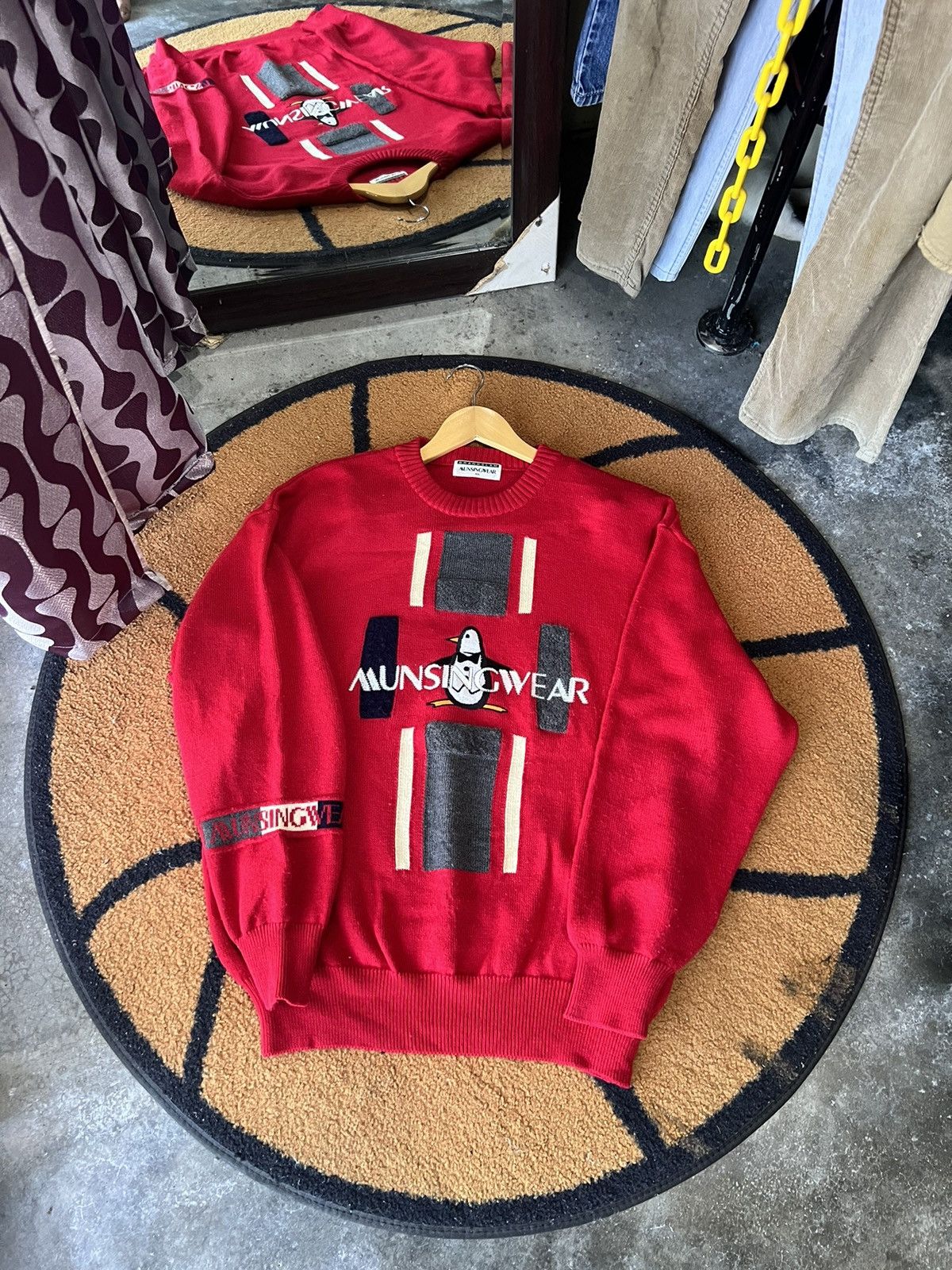 🔥Vintage Grand Slam Munsingwear Knit Sweatshirt