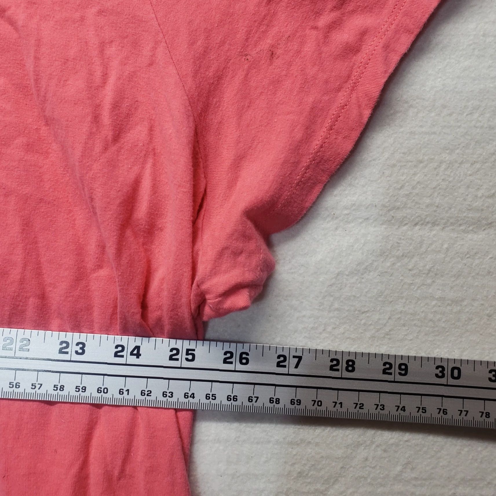 Vintage VINTAGE Just My Size Shirt 5X Plus Size Women Pink Short Sleeve Tee T-Shirt Crew Neck Womens Size XXL / US 16-18 / IT 52-54 - 4 Thumbnail