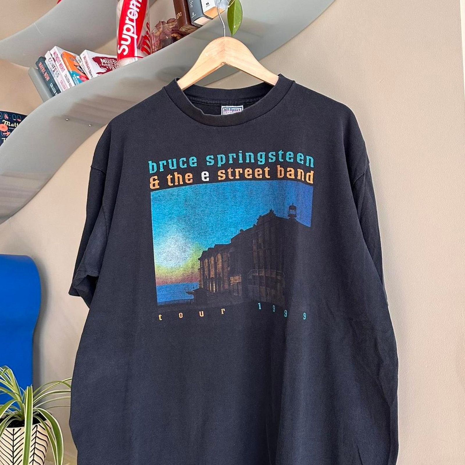 Band Tees × Vintage Vintage 1999 Bruce Springsteen Shirt Size US XL / EU 56 / 4 - 2 Thumbnail