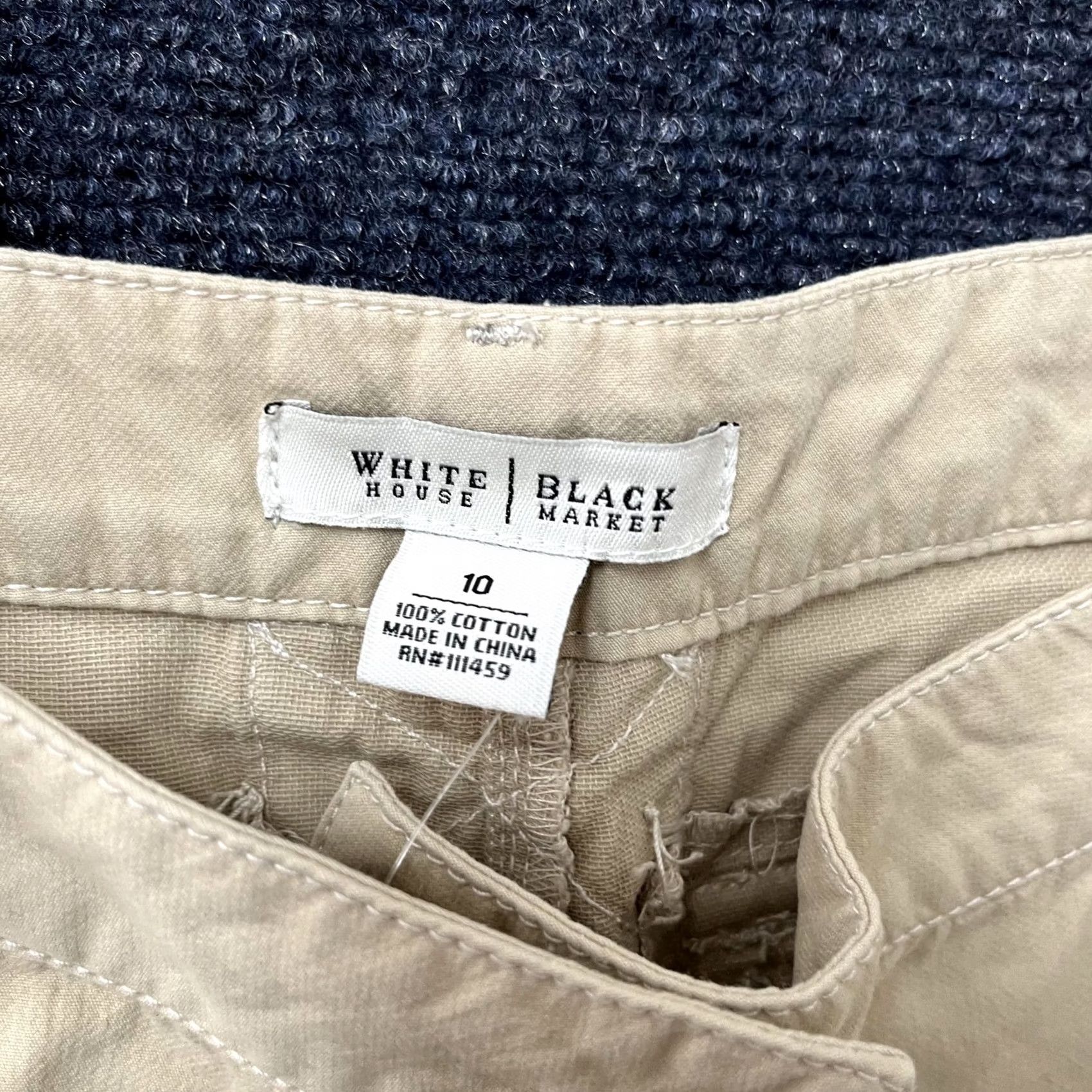 White House Black Market VINTAGE not applicable Size 32" / US 10 / IT 46 - 2 Thumbnail