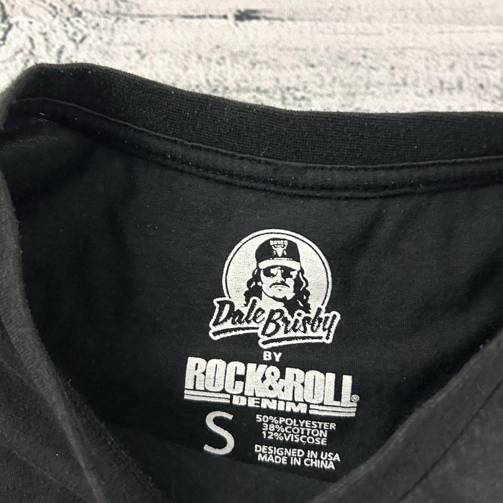 Vintage Dale Brisby T-Shirt Shirt Short Sleeve Men's Small Black Mens Size US S / EU 44-46 / 1 - 2 Thumbnail