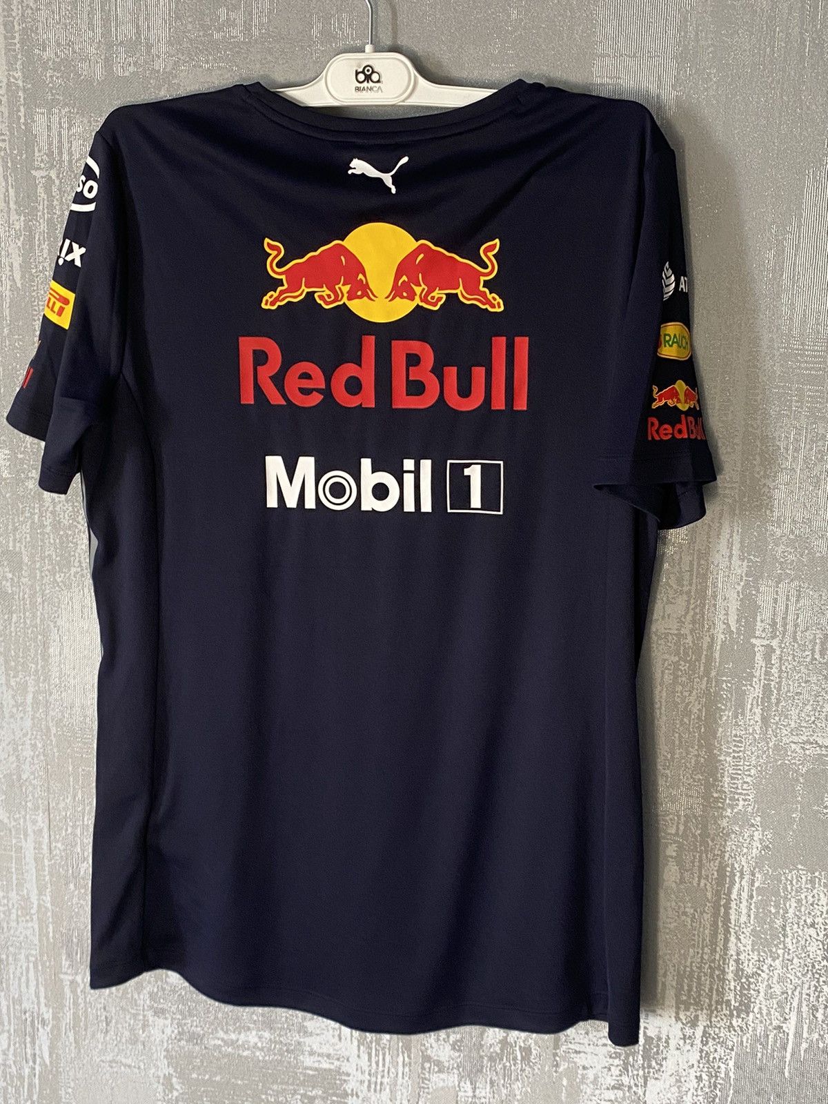 Formula 1 Aston Martin Red Bull Racing Puma T-shirt Honda Formula One Size US M / EU 48-50 / 2 - 2 Thumbnail