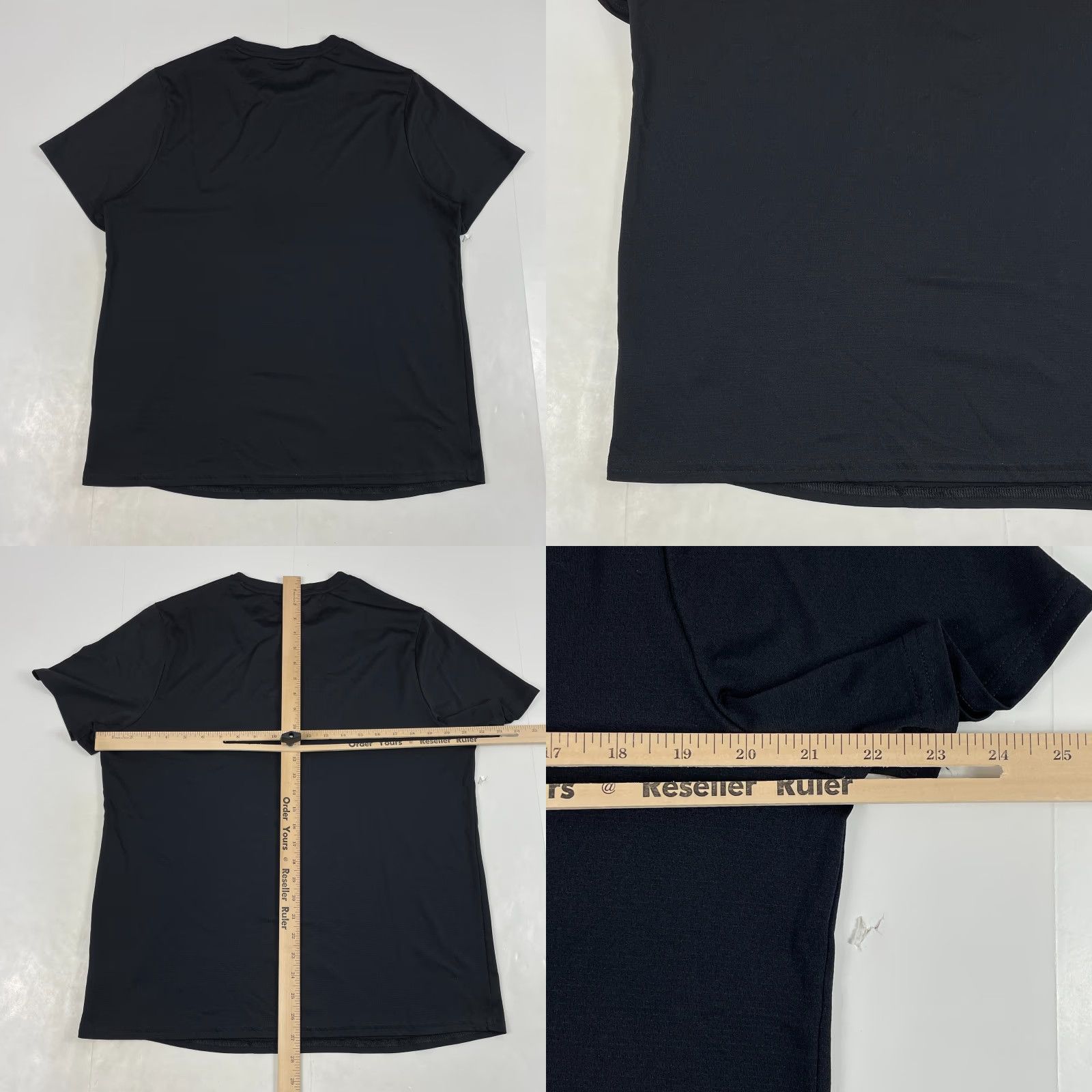 Gymshark Gymshark Shirt Mens Large Black Short Sleeve T-Shirt Crew Neck Bodybuilding Running Workout Gym Size US L / EU 52-54 / 3 - 8 Thumbnail