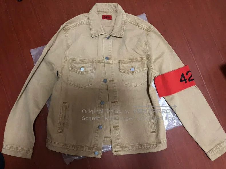 424 424 Camel Denim Jacket Size US M / EU 48-50 / 2 - 1 Thumbnail