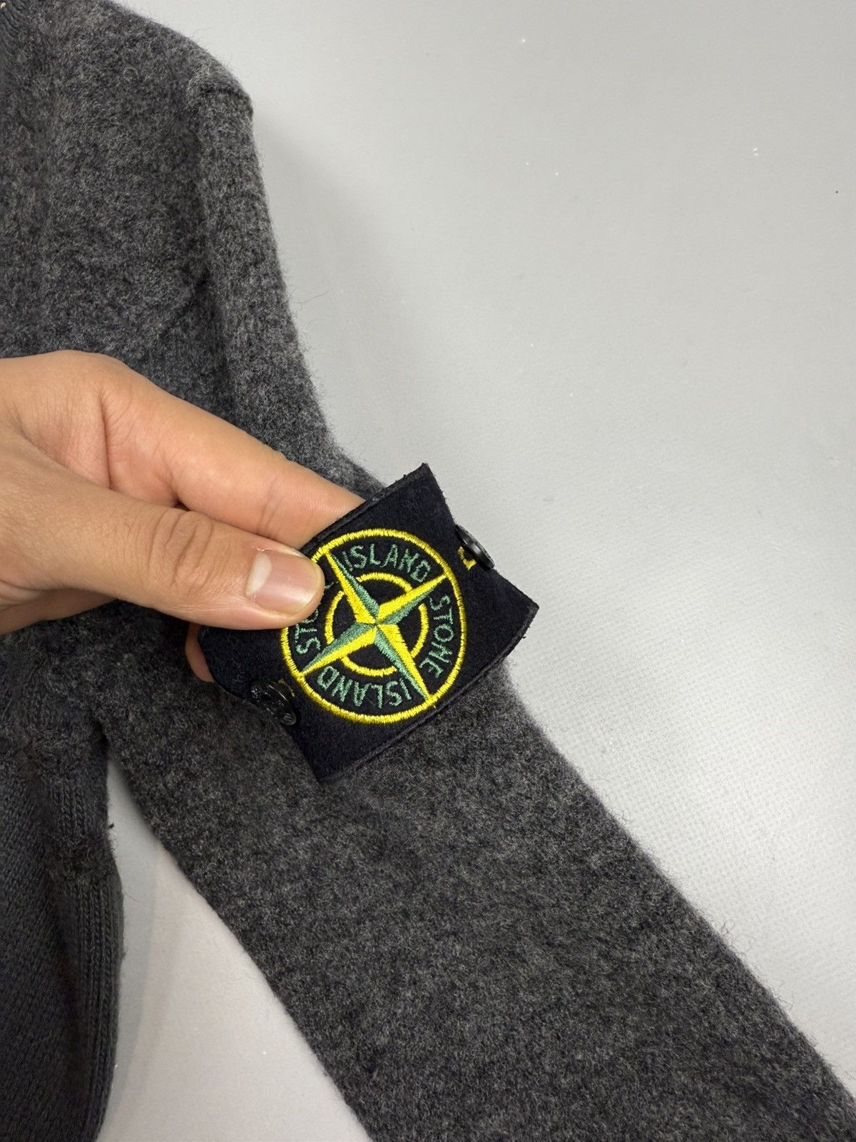Stone Island Jersey stone island grey size L for men Size US L / EU 52-54 / 3 - 7 Thumbnail