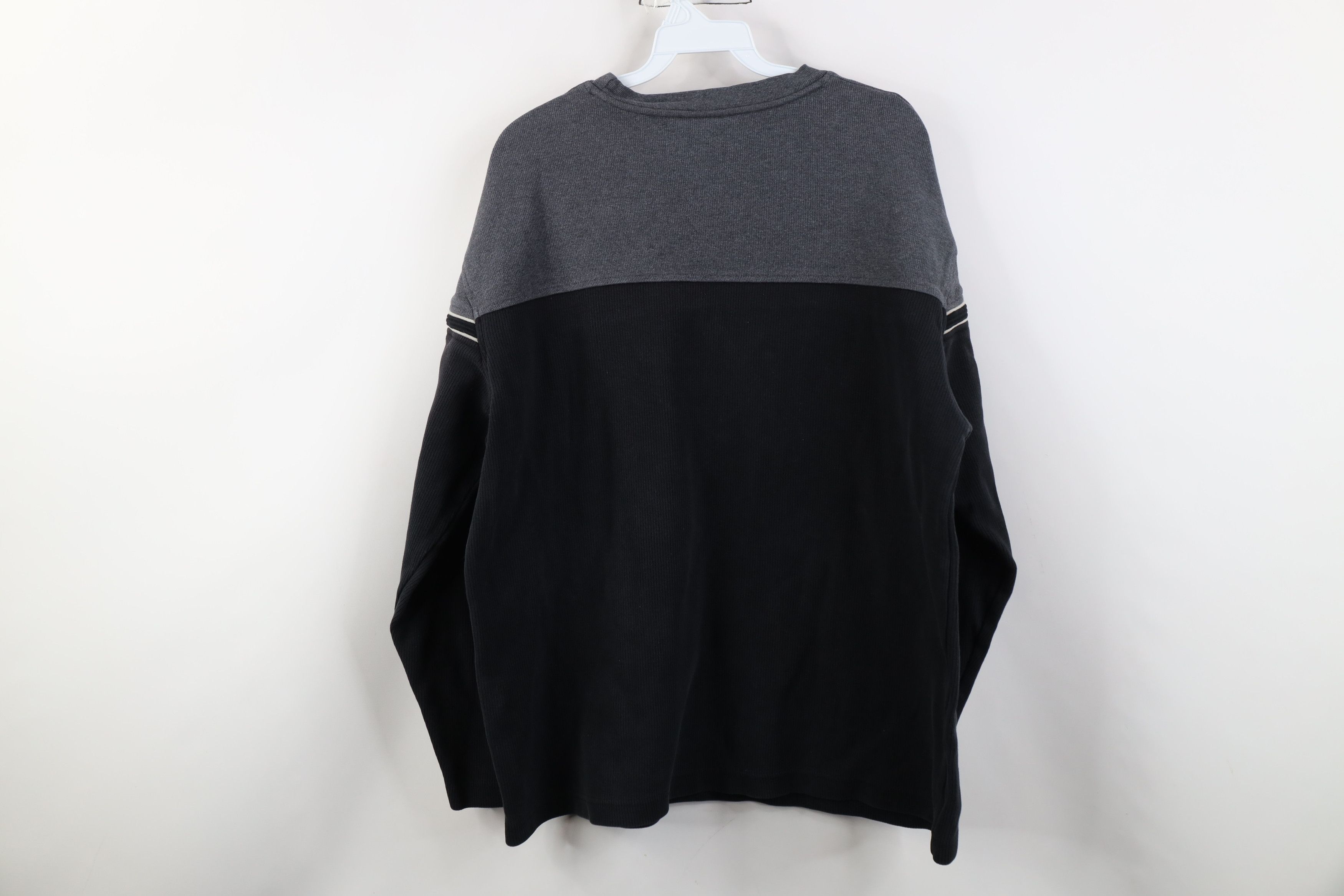 Vintage Vintage 90s Y2K Streetwear Knit Heavy Long Sleeve T-Shirt Size US L / EU 52-54 / 3 - 9 Thumbnail