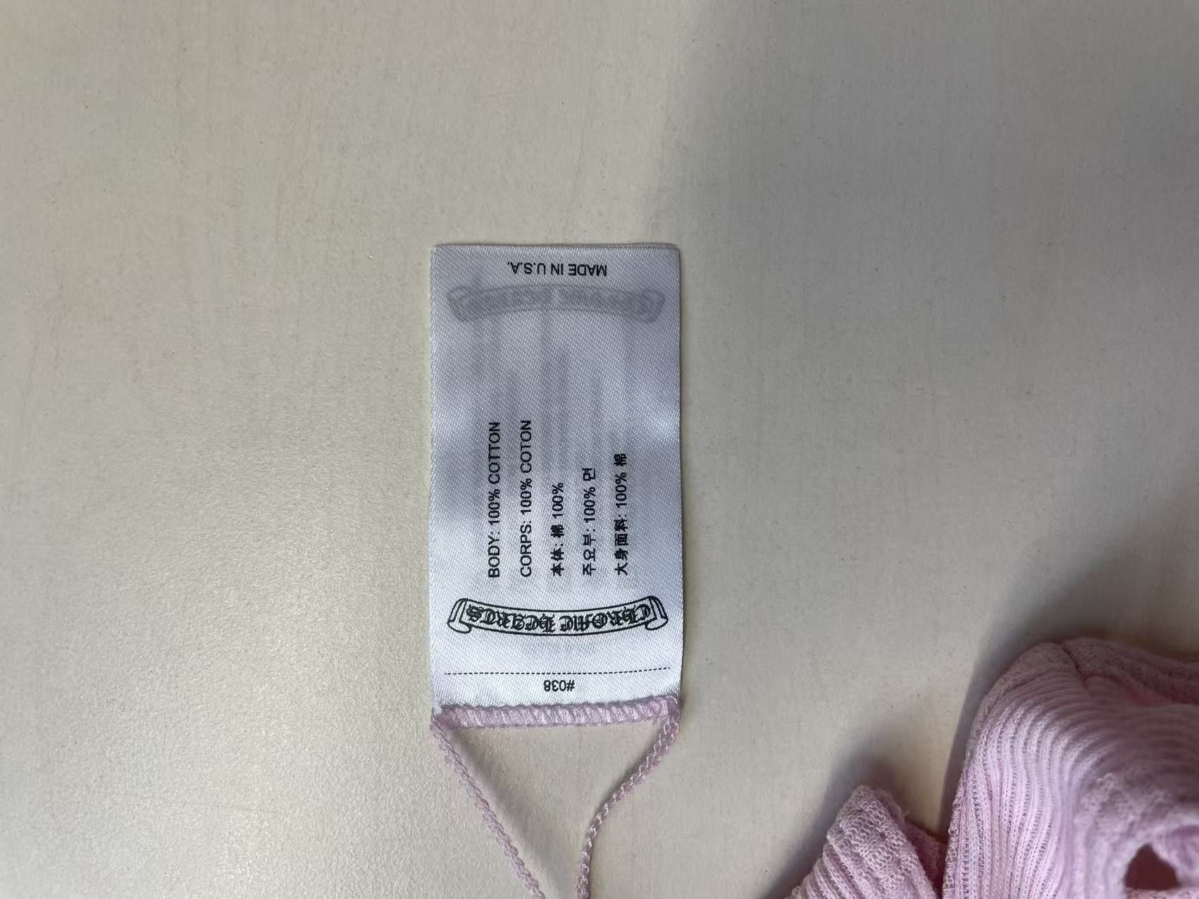 Chrome Hearts Chrome Hearts Deadly Doll Rib Art Basel Flora Pink Tank Top Size L / US 10 / IT 46 - 3 Thumbnail