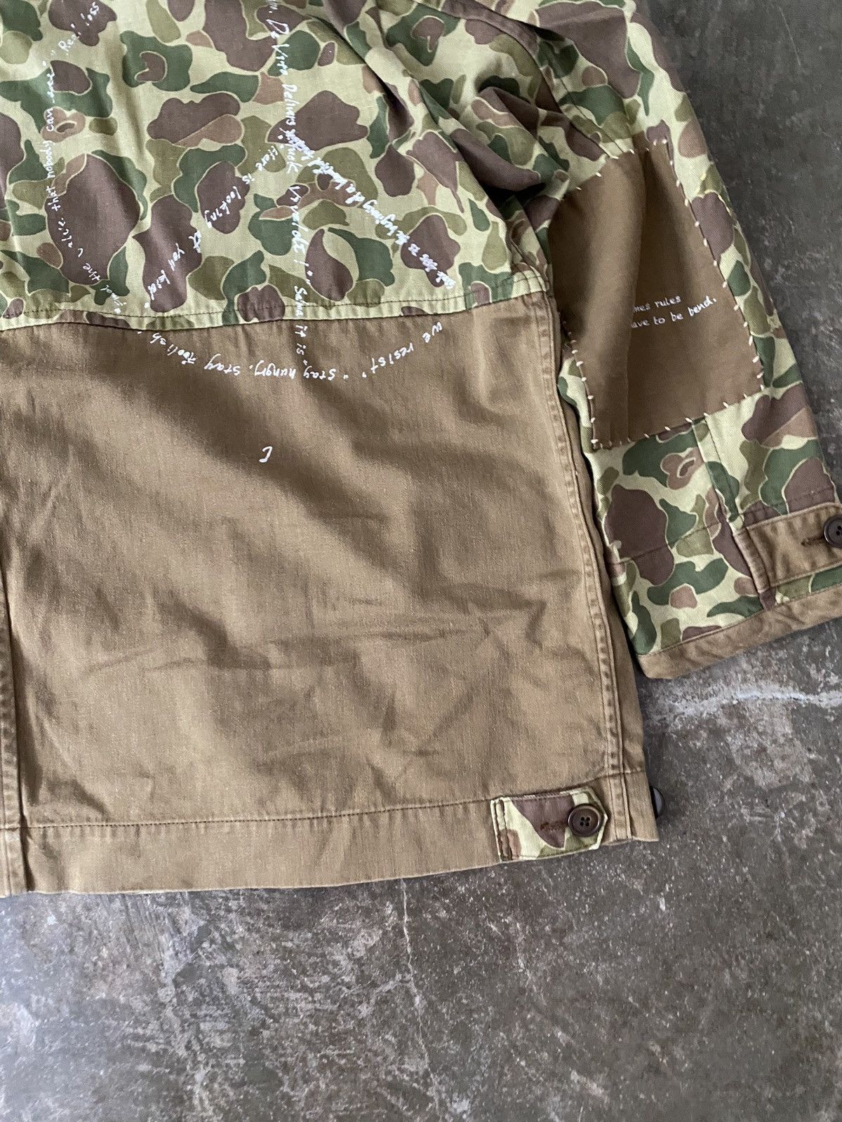 Porter Classic Porter Classic Hand Work Camo Fatigue Jacket Kapital Visvim Size US L / EU 52-54 / 3 - 13 Thumbnail