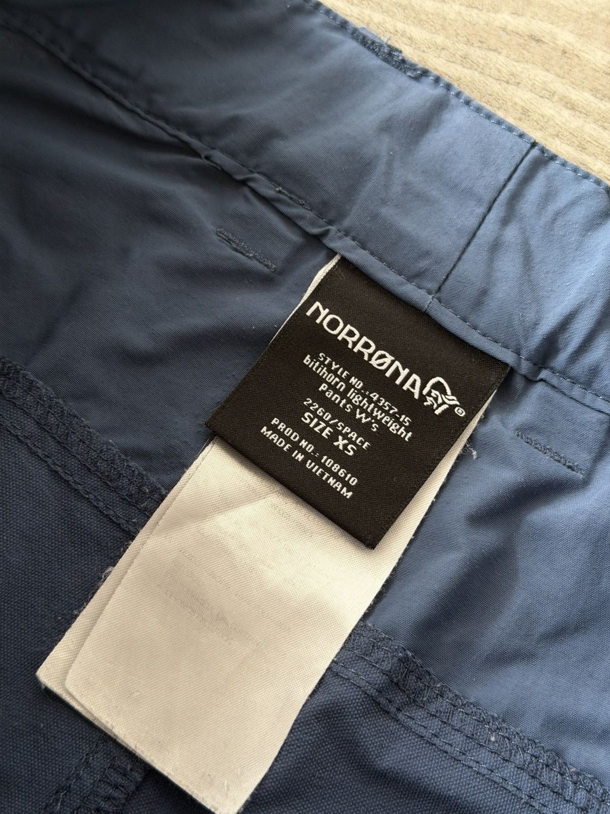 Norrona Norrona Lightweight Big Logo Gorpcore Cool Regular Pants Size 25" / US 0 / IT 36 - 13 Thumbnail