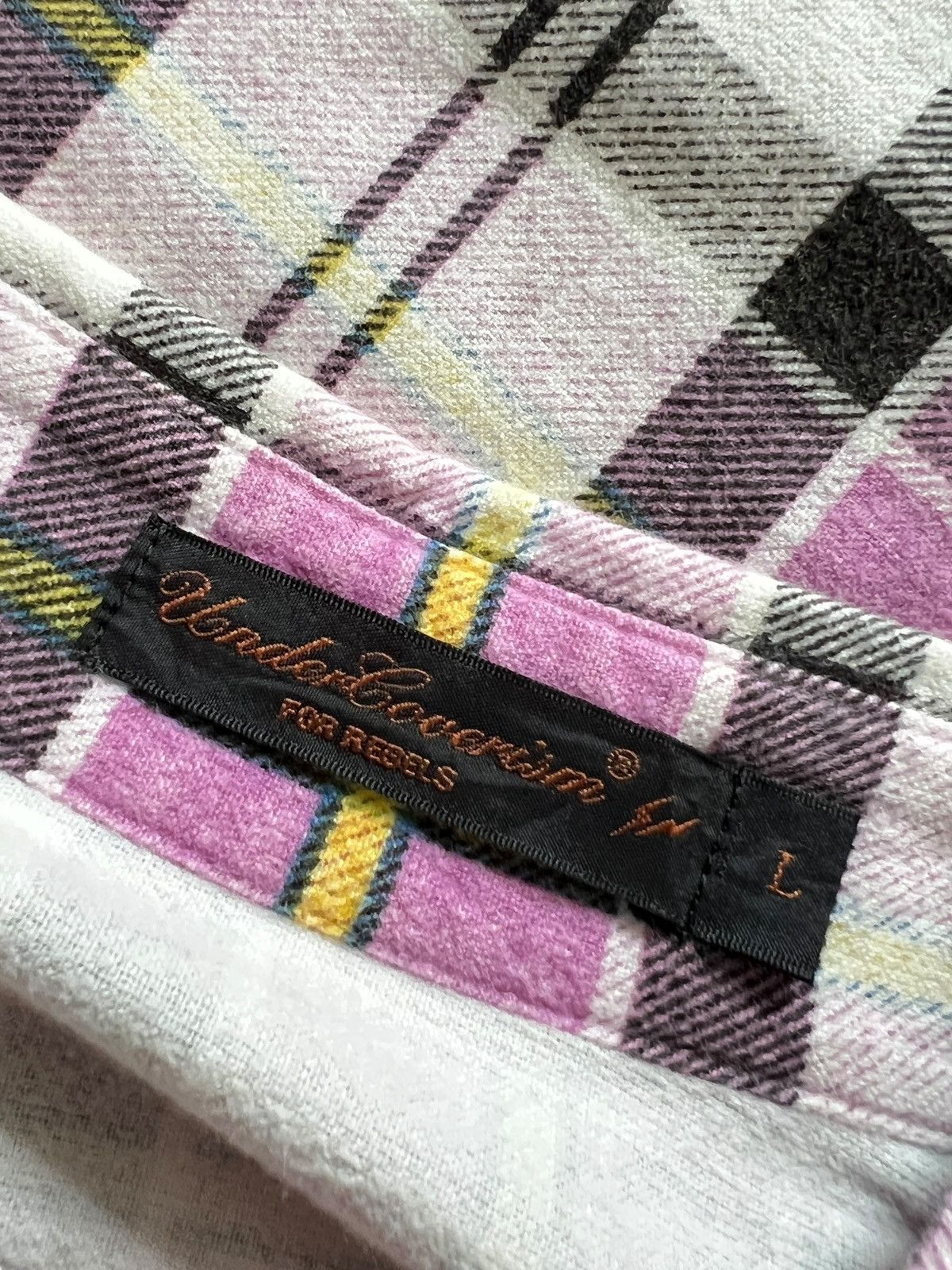 Fragment Design × Undercover SS04 Undercover x Fragment Design Reconstruct Flannel Shirt Size US L / EU 52-54 / 3 - 17 Thumbnail