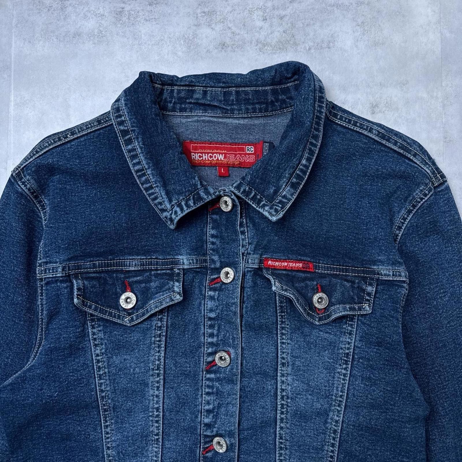 Other Y2K Richcow Jeans Denim 00s Jacket Size L / US 10 / IT 46 - 5 Thumbnail