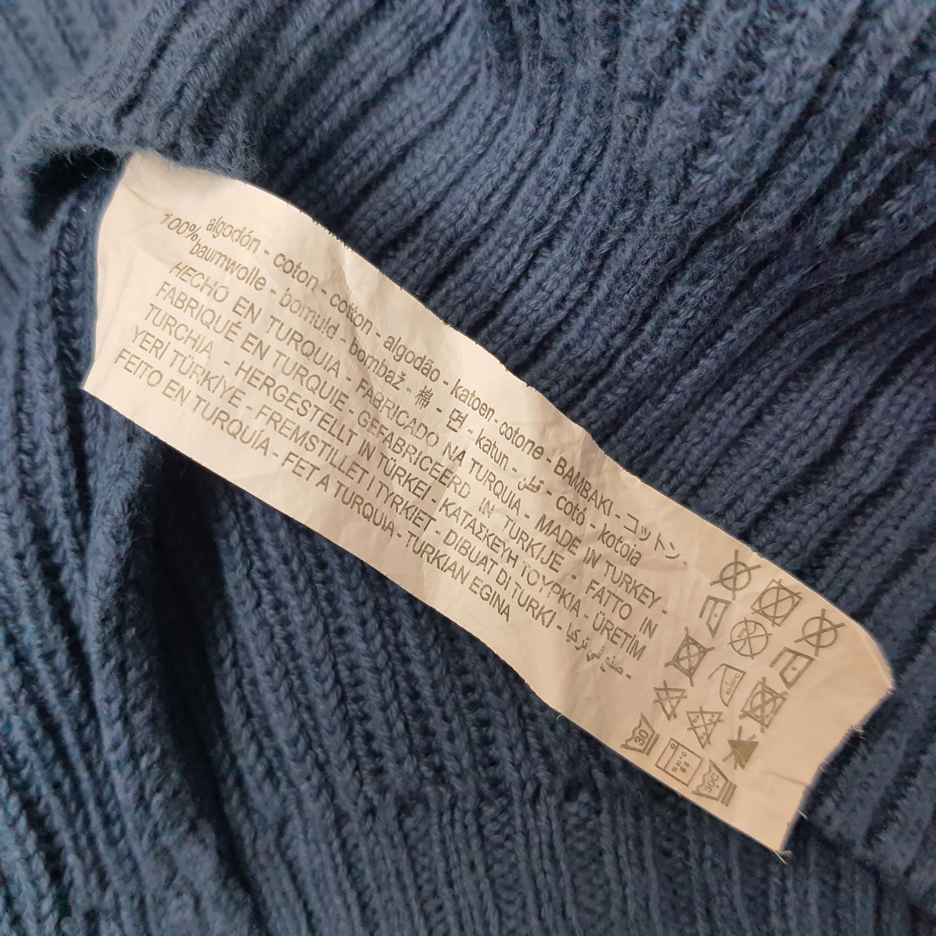 Vintage × Zara Vintage Zara Designer Knitted Custom Logo Sweatshirt C229N16 Size US M / EU 48-50 / 2 - 6 Thumbnail