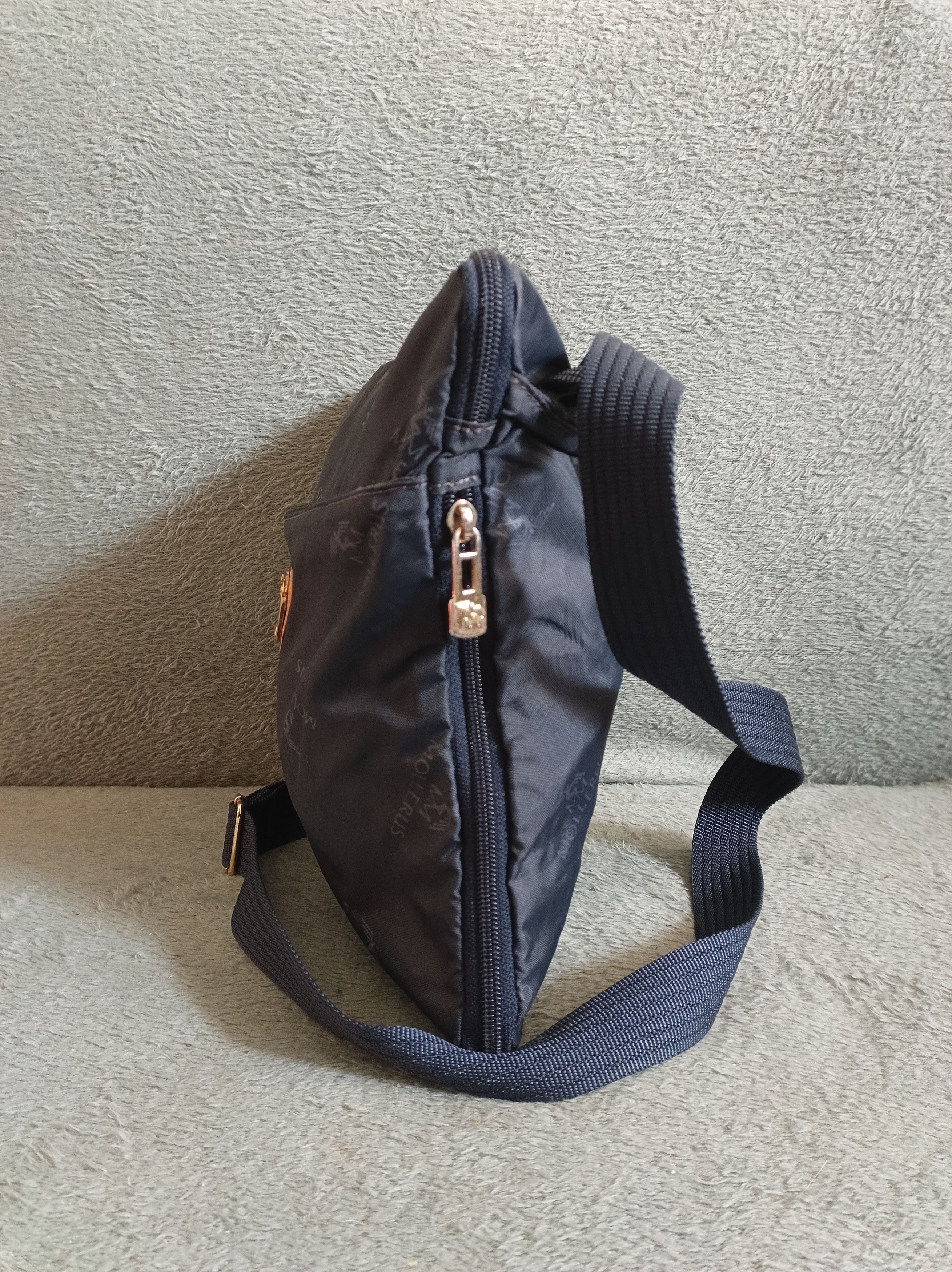 Maison Mollerus Maison Mollerus Monogram Canvas Messenger Crossbody Bag Size ONE SIZE - 4 Thumbnail