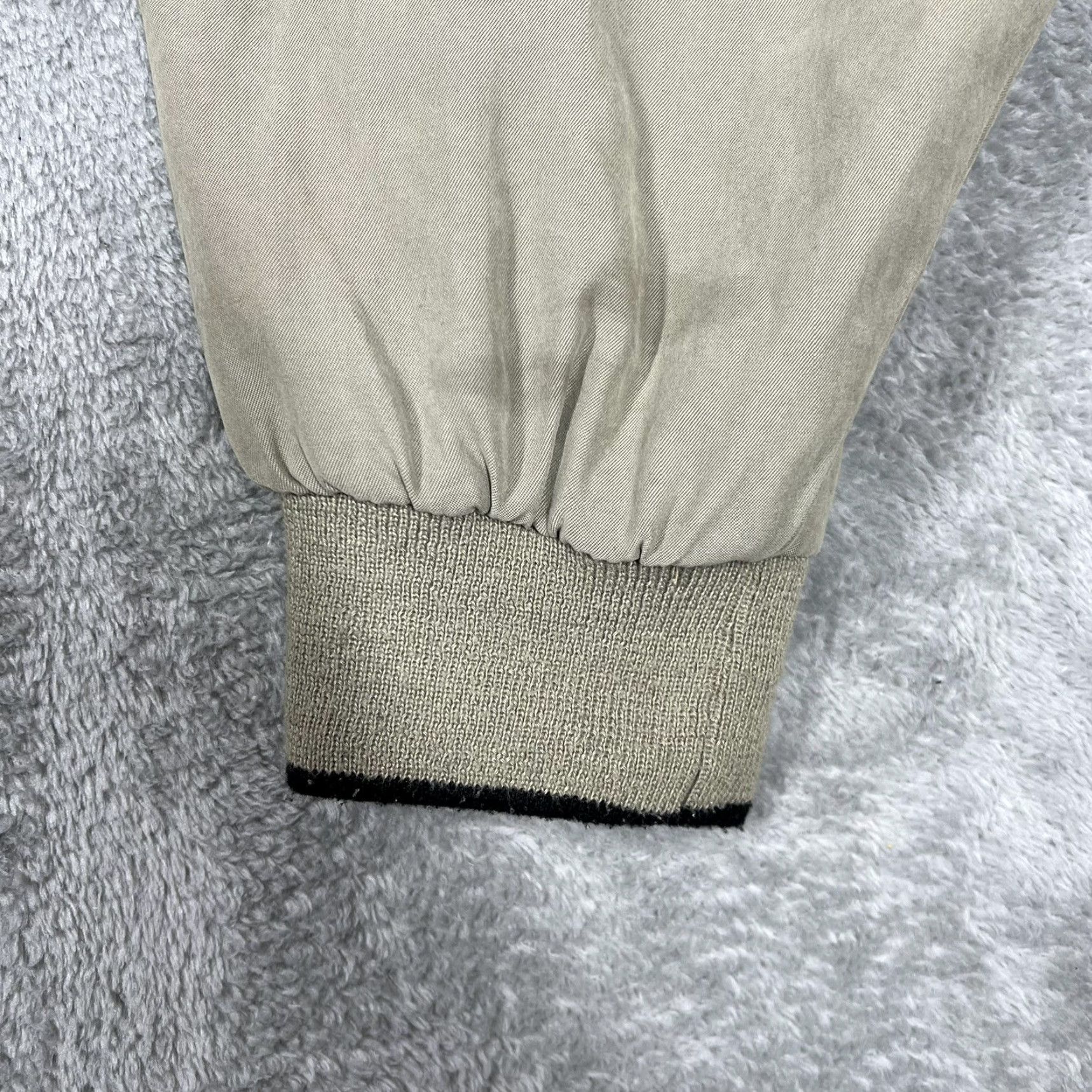 Vintage Pebble Beach Performance Jacket Mens Large Beige Windbreaker Zip Pockets Golf Pullover Size US L / EU 52-54 / 3 - 3 Thumbnail