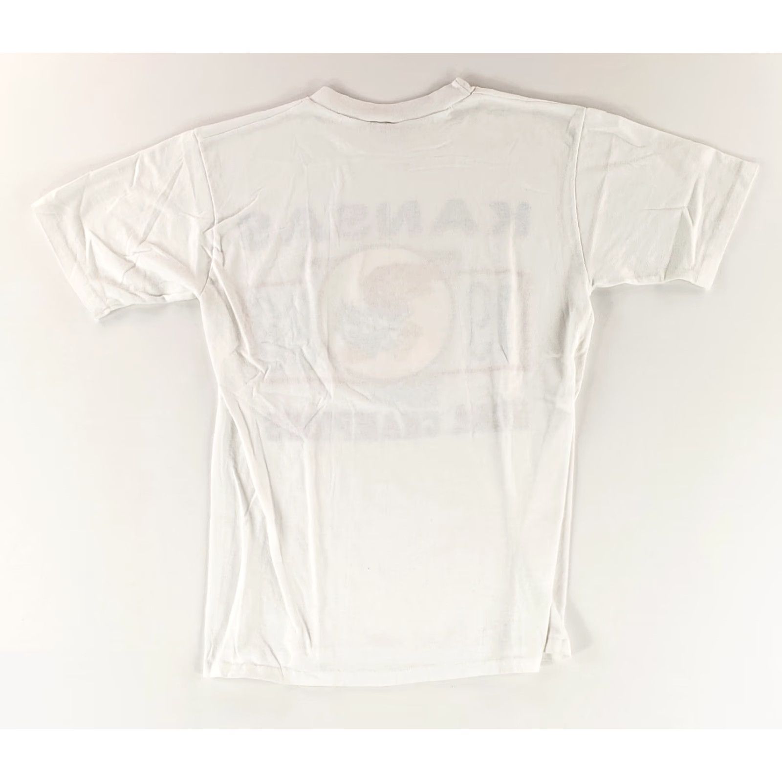 Champion VINTAGE University of Kansas Jayhawks 1988 National Champions T Shirt White Mens L Size US M / EU 48-50 / 2 - 4 Thumbnail