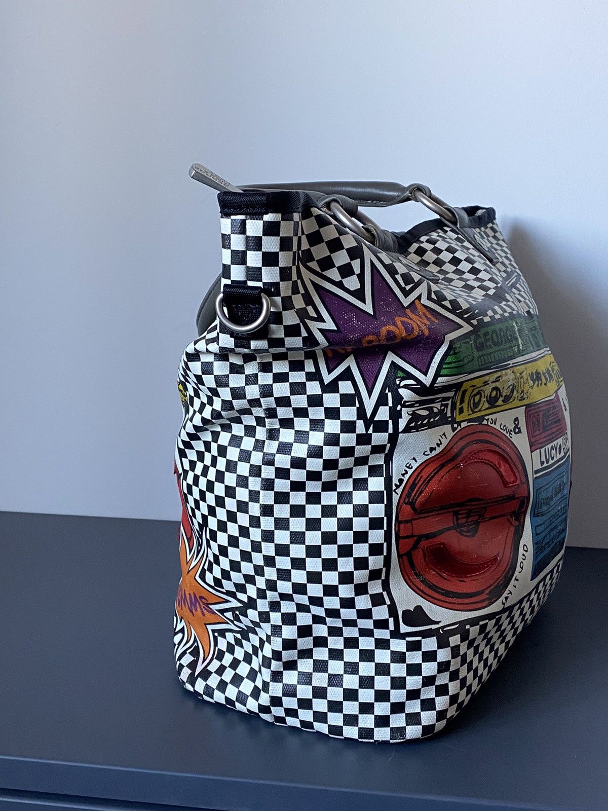 Vintage GGL George Gina Lucy Bag Overprint Japanese Avant Garde Y2K Size ONE SIZE - 10 Thumbnail