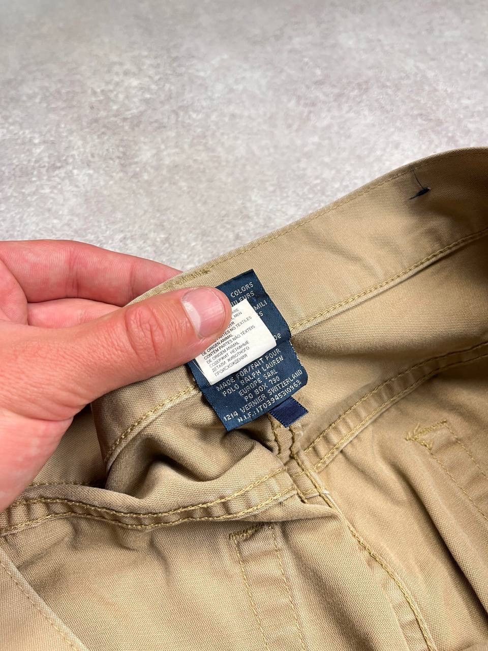 Polo Ralph Lauren × Vintage VINTAGE POLO RALPH LAUREN BAGGY CHINO PANTS 34x32 Size US 34 / EU 50 - 10 Thumbnail