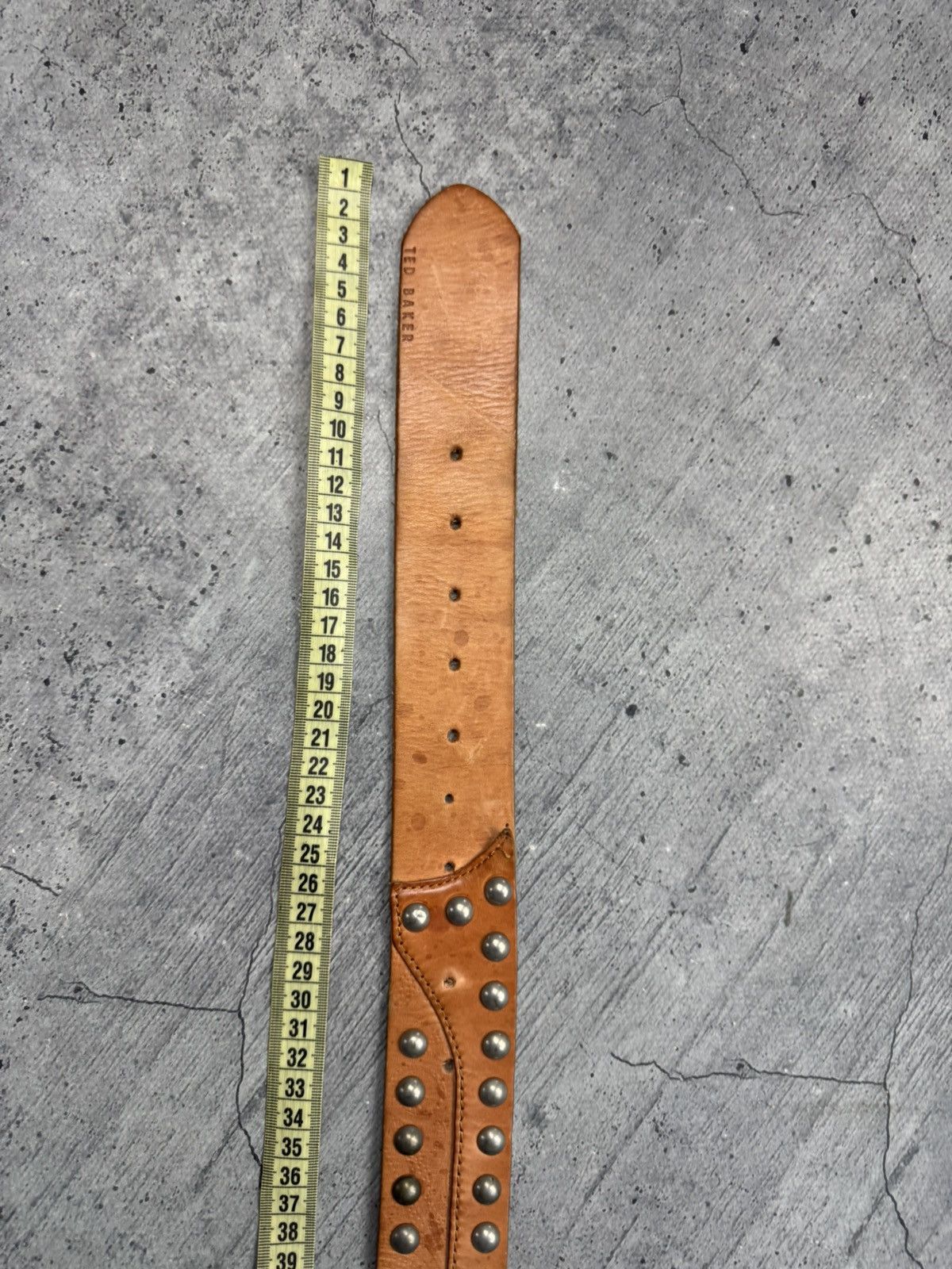 Vintage Vintage Y2K Bb.Simon Style Punk Cross Logo 🤎belt Japanese Size ONE SIZE - 7 Thumbnail