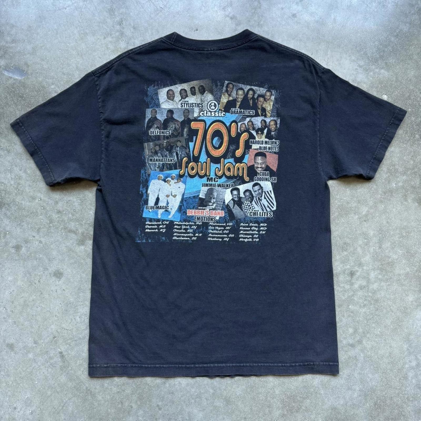 Other 2007 “Classics Presents 70’s Soul Jam” Vintage Y2K T-shirt Size US L / EU 52-54 / 3 - 2 Thumbnail