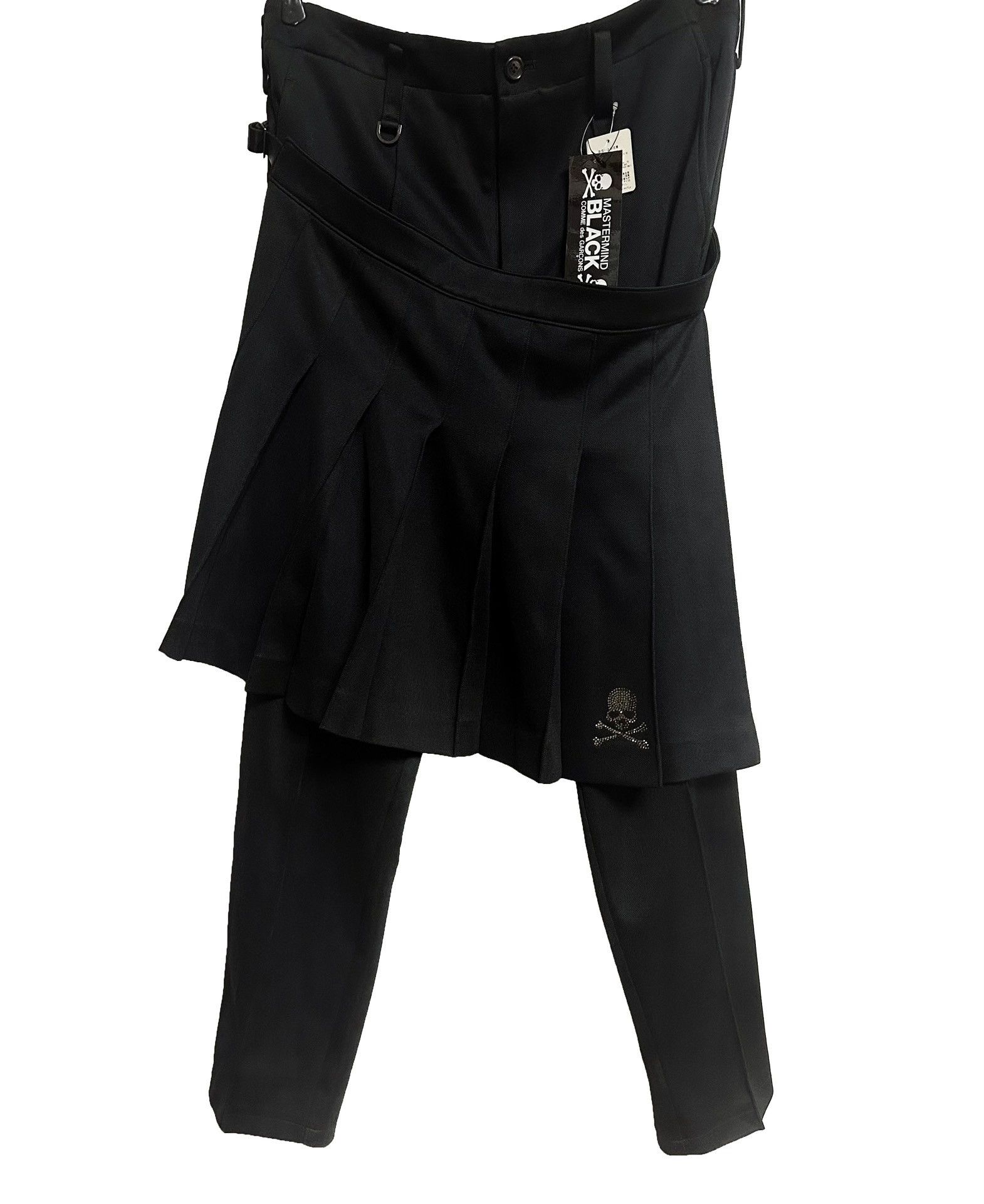 Mastermind Japan mastermind Japan x CDG Black Skirt Pants Size 38" / US 16 / IT 52 - 1 Thumbnail