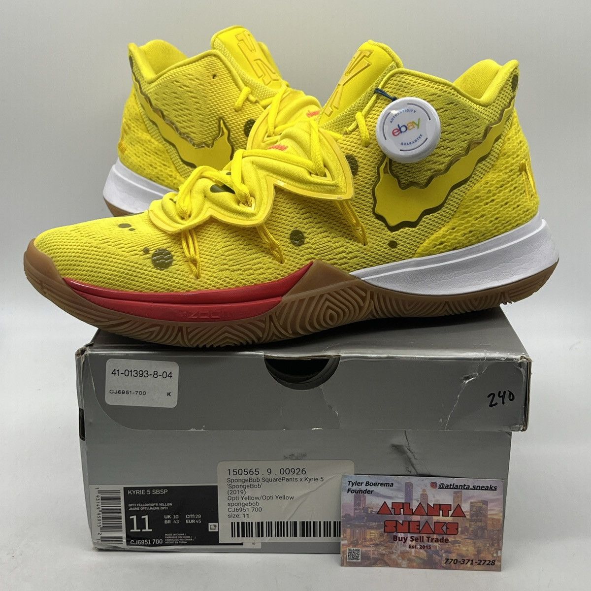 Nike SpongeBob SquarePants x kyrie 5 SpongeBob Grailed