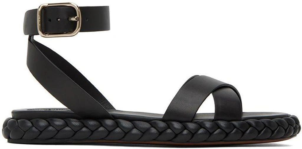 o1loc1c1024 Pip Sandals in Black