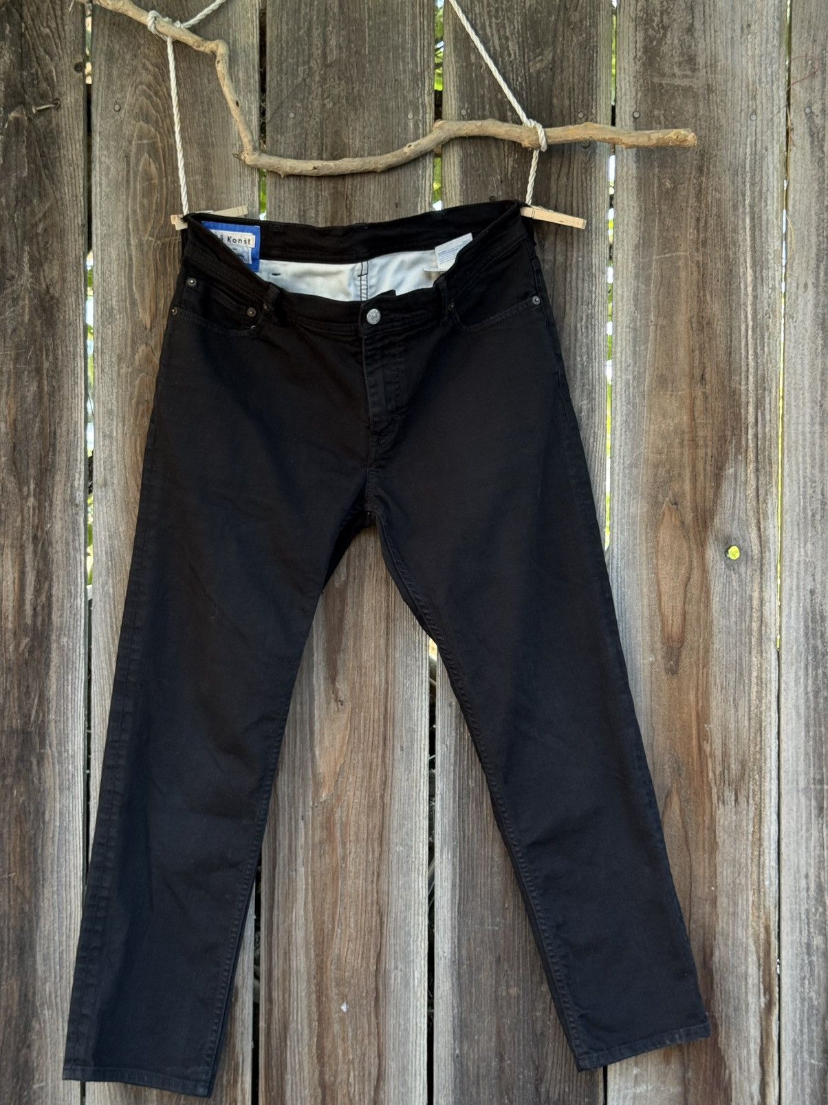 Acne Studios Acne Studios Blå Konst Denim 32/32 Size US 32 / EU 48 - 1 Thumbnail