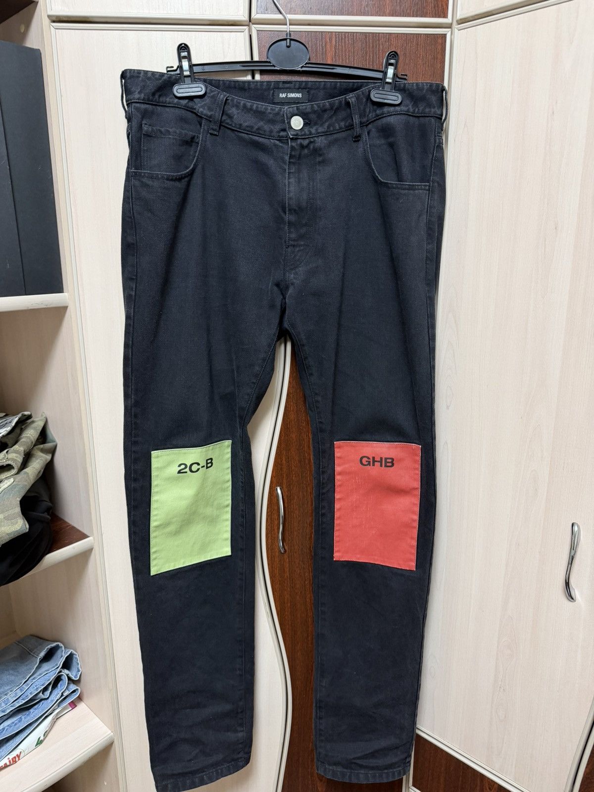 Raf Simons RAF SIMONS JEANS DRUGS AW18 Size US 36 / EU 52 - 1 Thumbnail