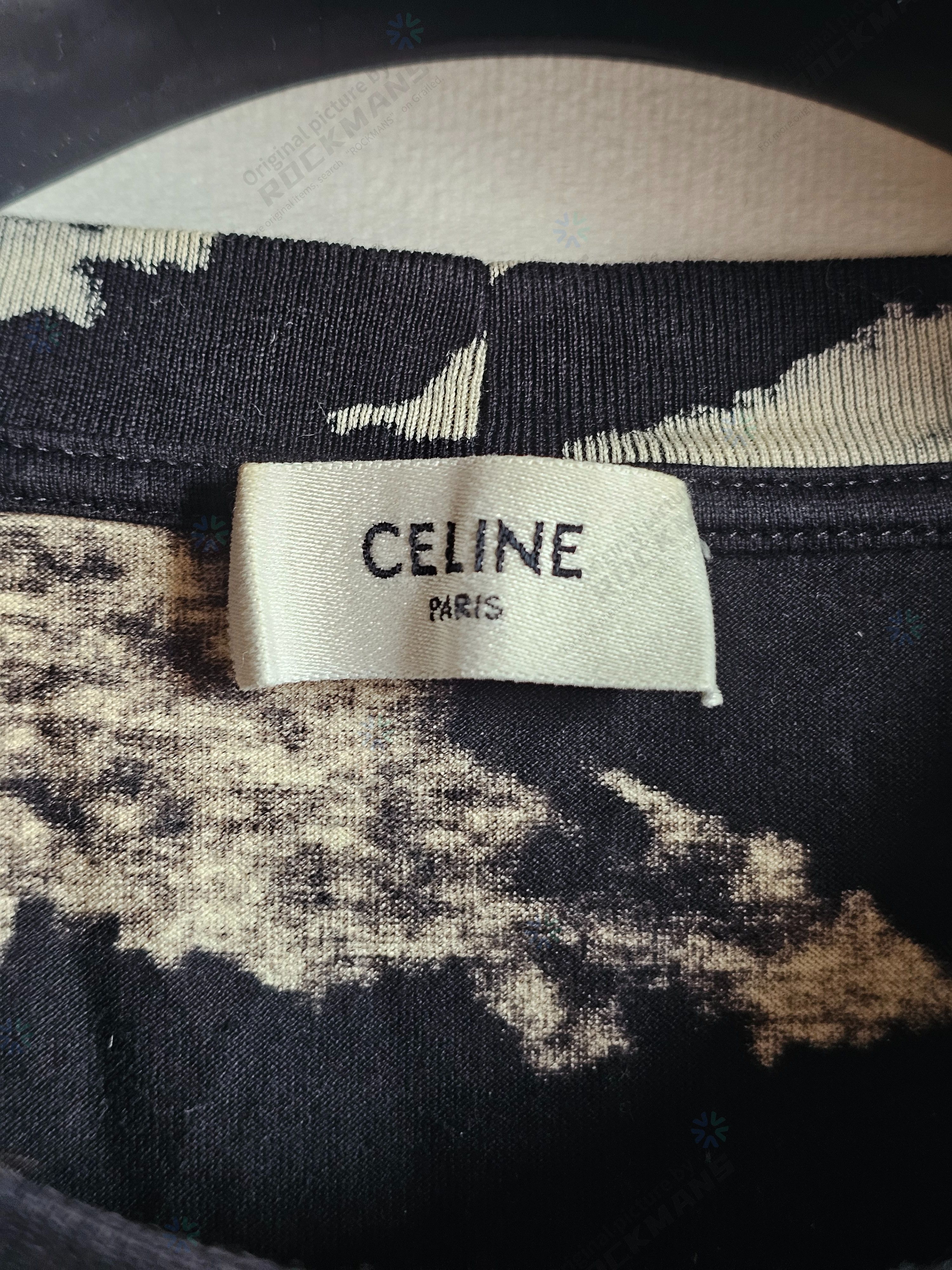 Celine CELINE Men's Tie-Dye Oversize T-Shirt Size M Size US M / EU 48-50 / 2 - 4 Thumbnail
