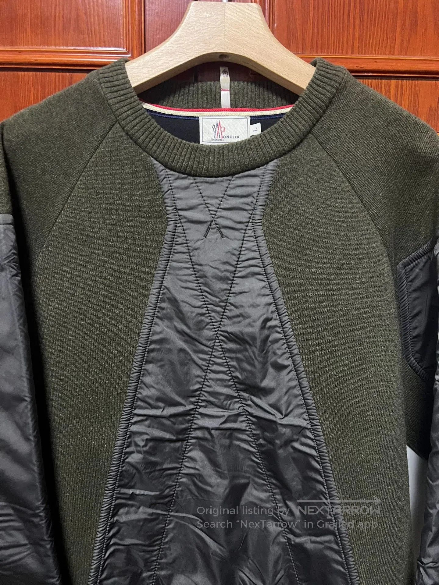 Moncler Moncler Men's Wool Crewneck Sweater. Size US L / EU 52-54 / 3 - 2 Thumbnail