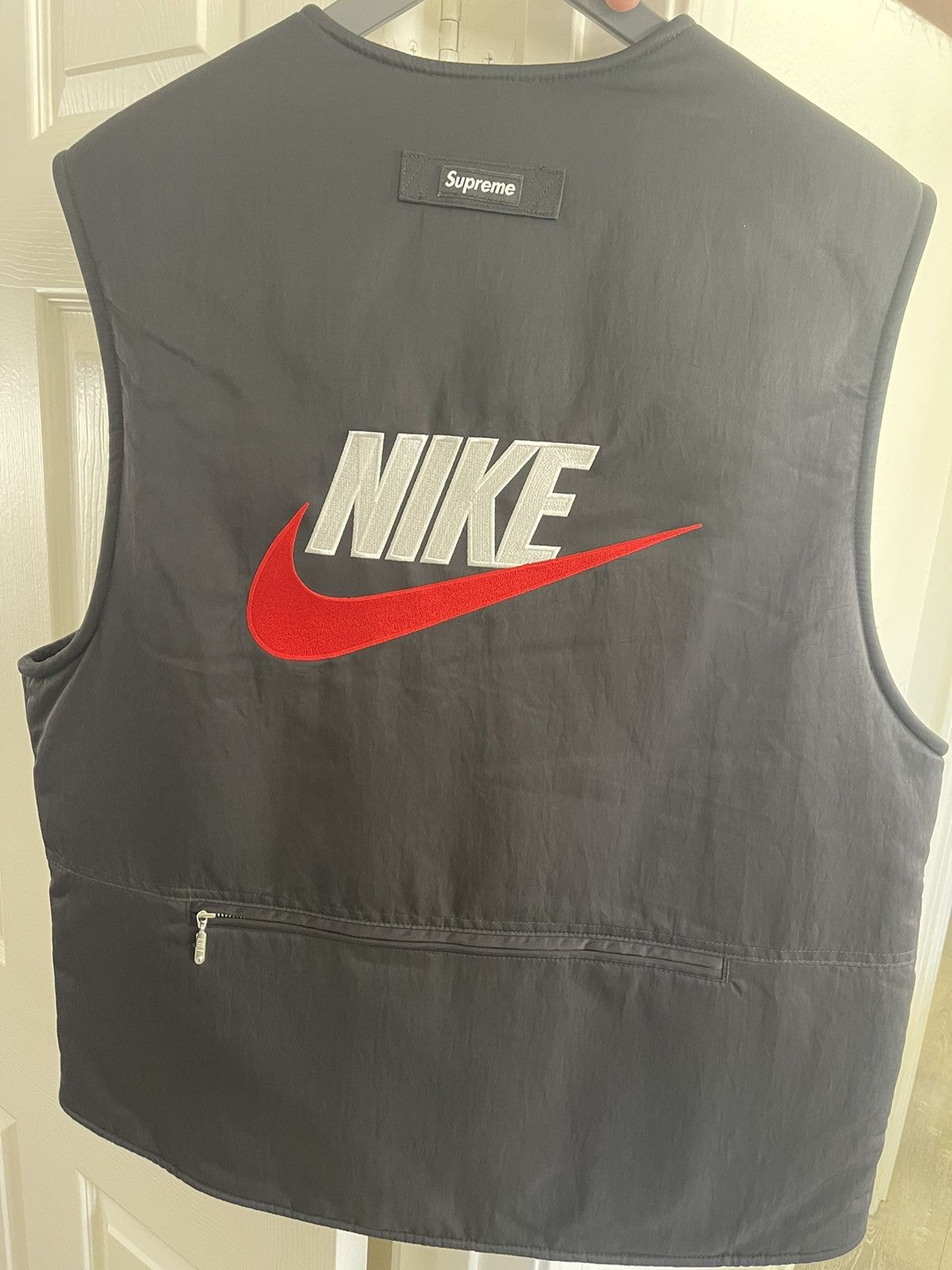 Supreme nike reversible vest shop