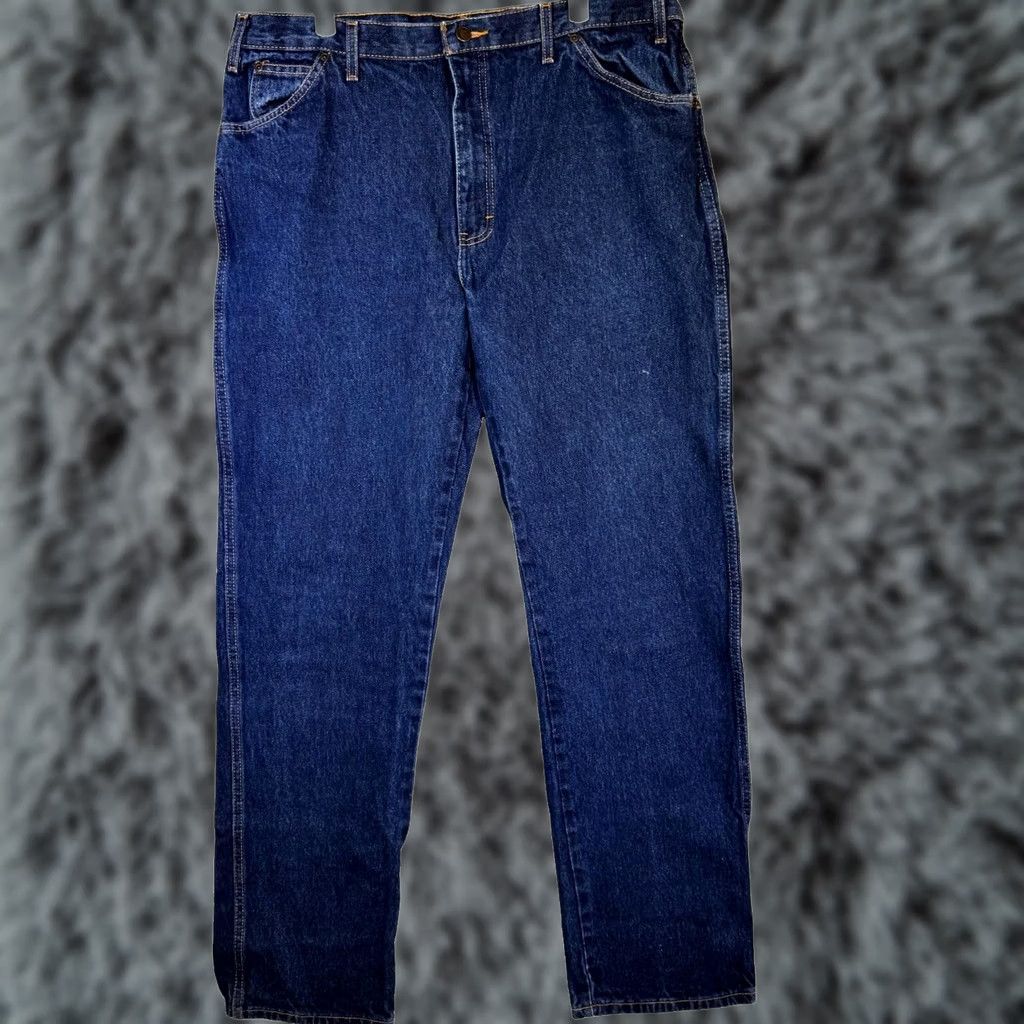 Dickies Dickies Jeans Men’s 38x36 Blue Denim 100% Cotton Regular Fit Straight Leg Jeans Size US 38 / EU 54 - 1 Thumbnail