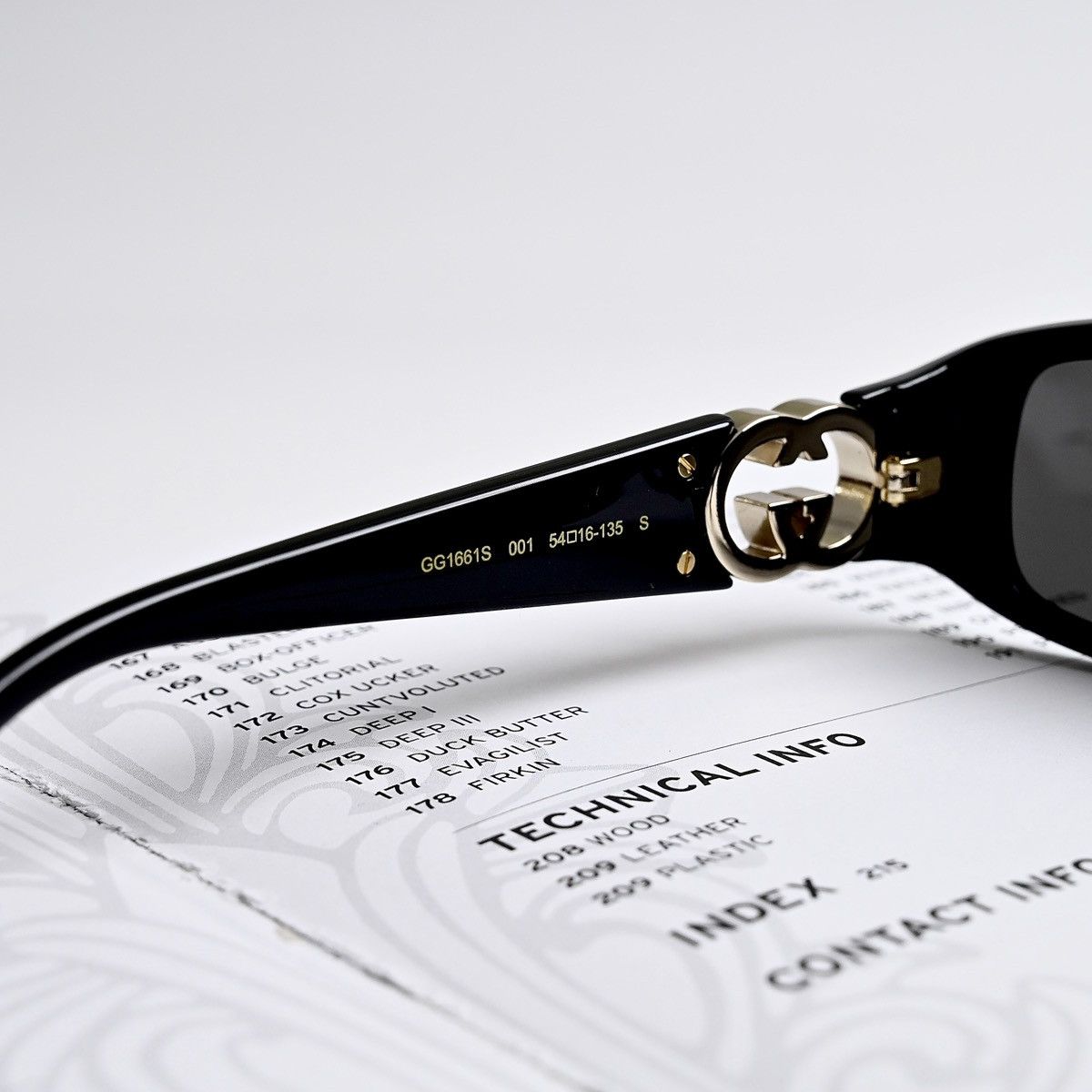 Gucci GUCCI GG1661S SUNGLASSES Size ONE SIZE - 7 Thumbnail