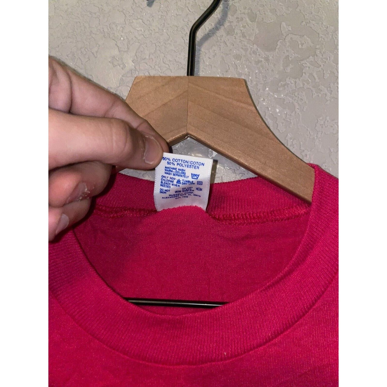 Jerzees Vintage Mount Rushmore Shirt SD South Dakota Pink Tee 90s M Size US M / EU 48-50 / 2 - 6 Thumbnail