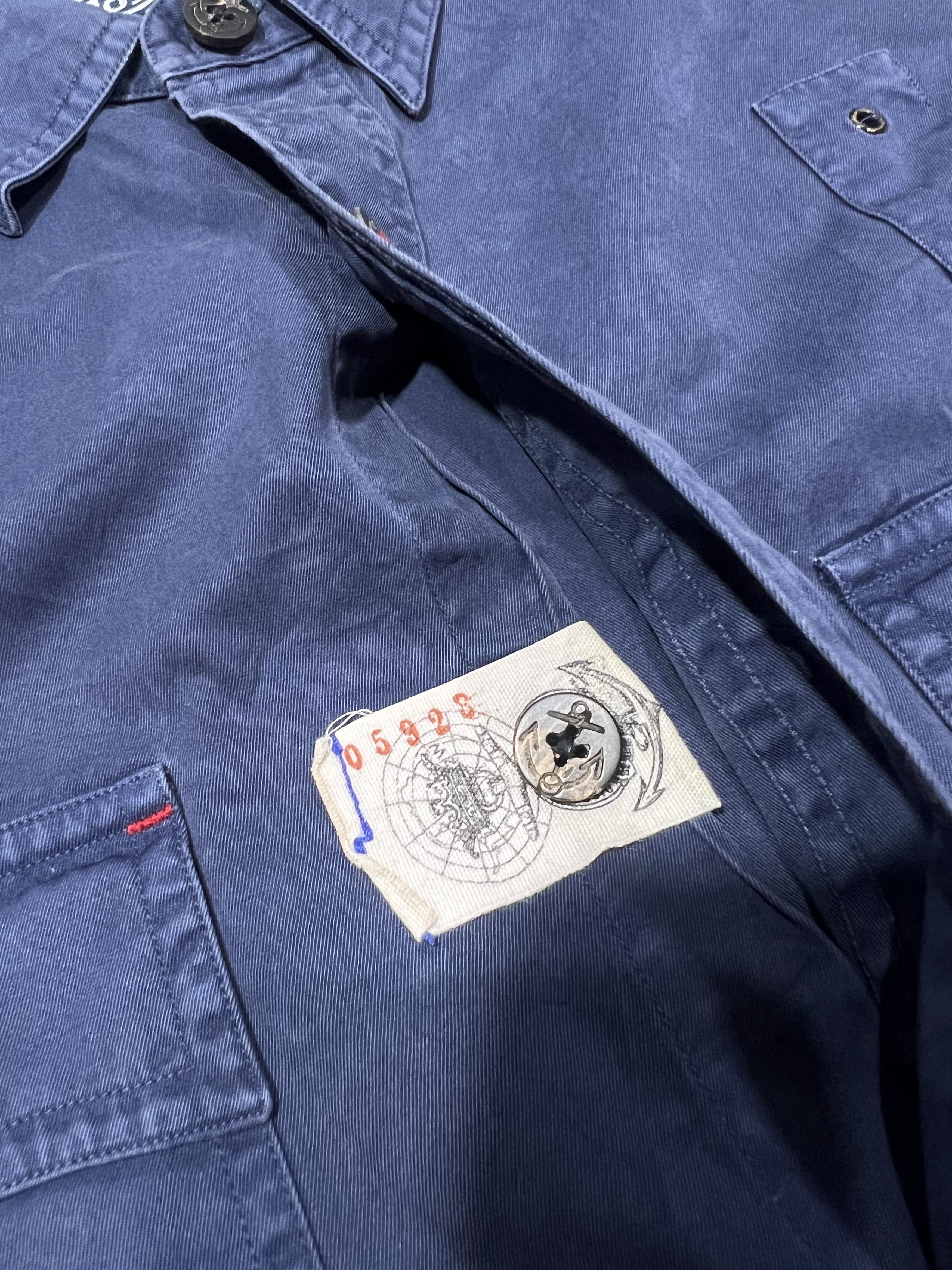 Polo Ralph Lauren 2000s Polo Ralph Lauren Rrl Cloud Buster Work Shirt y2k Size US L / EU 52-54 / 3 - 8 Thumbnail