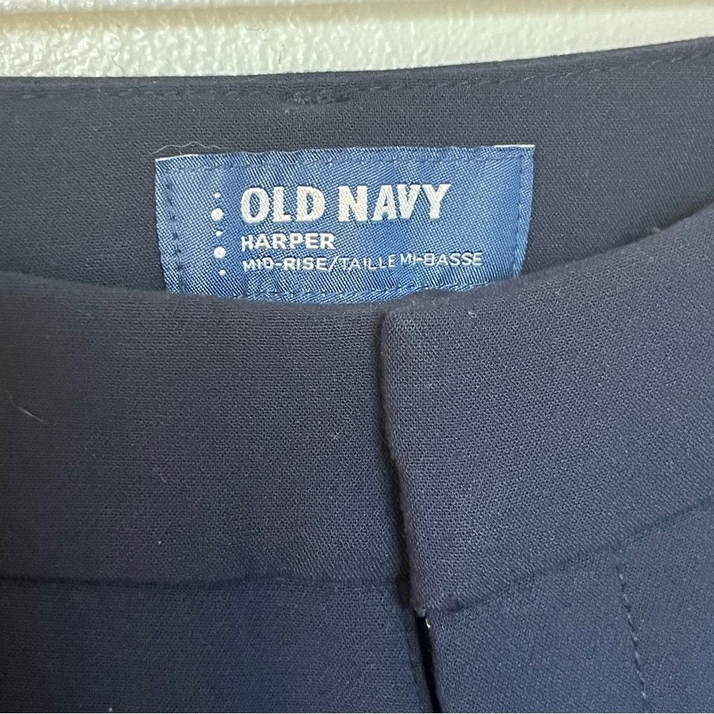 Old Navy Old Navy Harper Mid Rise Navy Blue XS X-Small 0 Petite Size 25" / US 0 / IT 36 - 4 Thumbnail