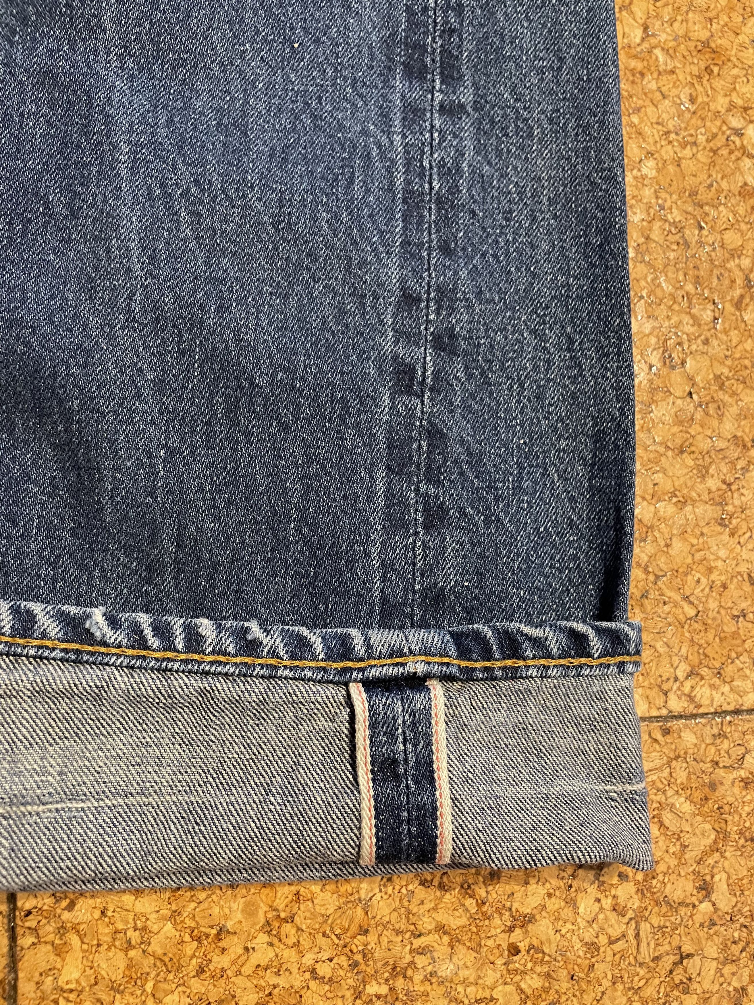 Levi's Vintage Levi’s 501 Big E Selvedge Jeans – Late 1960s – 34×32 Size US 34 / EU 50 - 2 Thumbnail