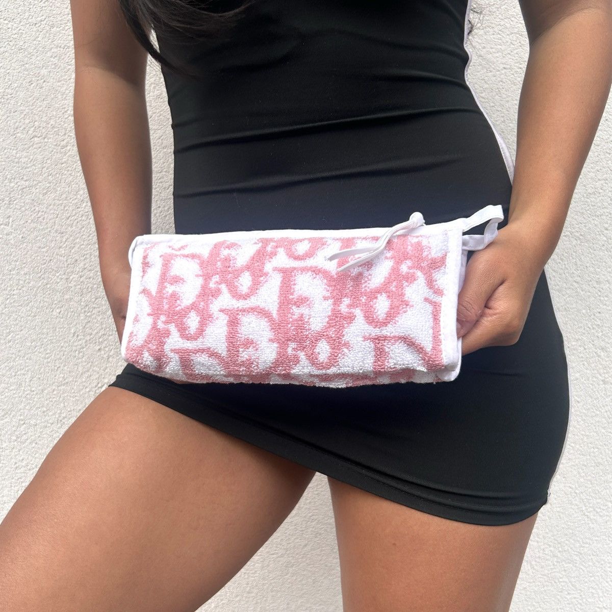 Dior Vintage Pink Christian Dior Clutch Bag Size ONE SIZE - 1 Thumbnail