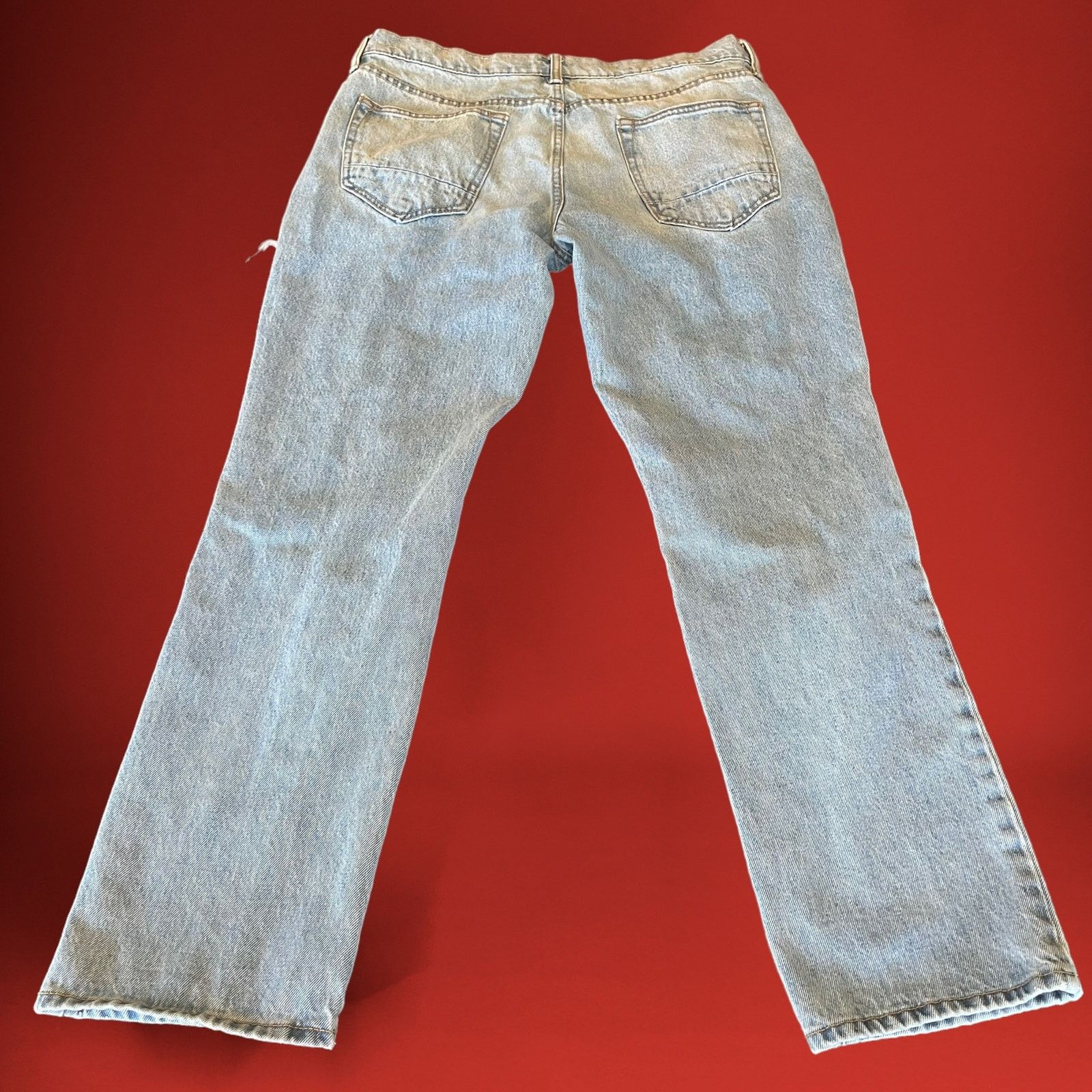 Arizona Jean Co. Arizona Jeans Men's 34 x 30 Athletic Taper Distressed Denim Size US 34 / EU 50 - 2 Thumbnail