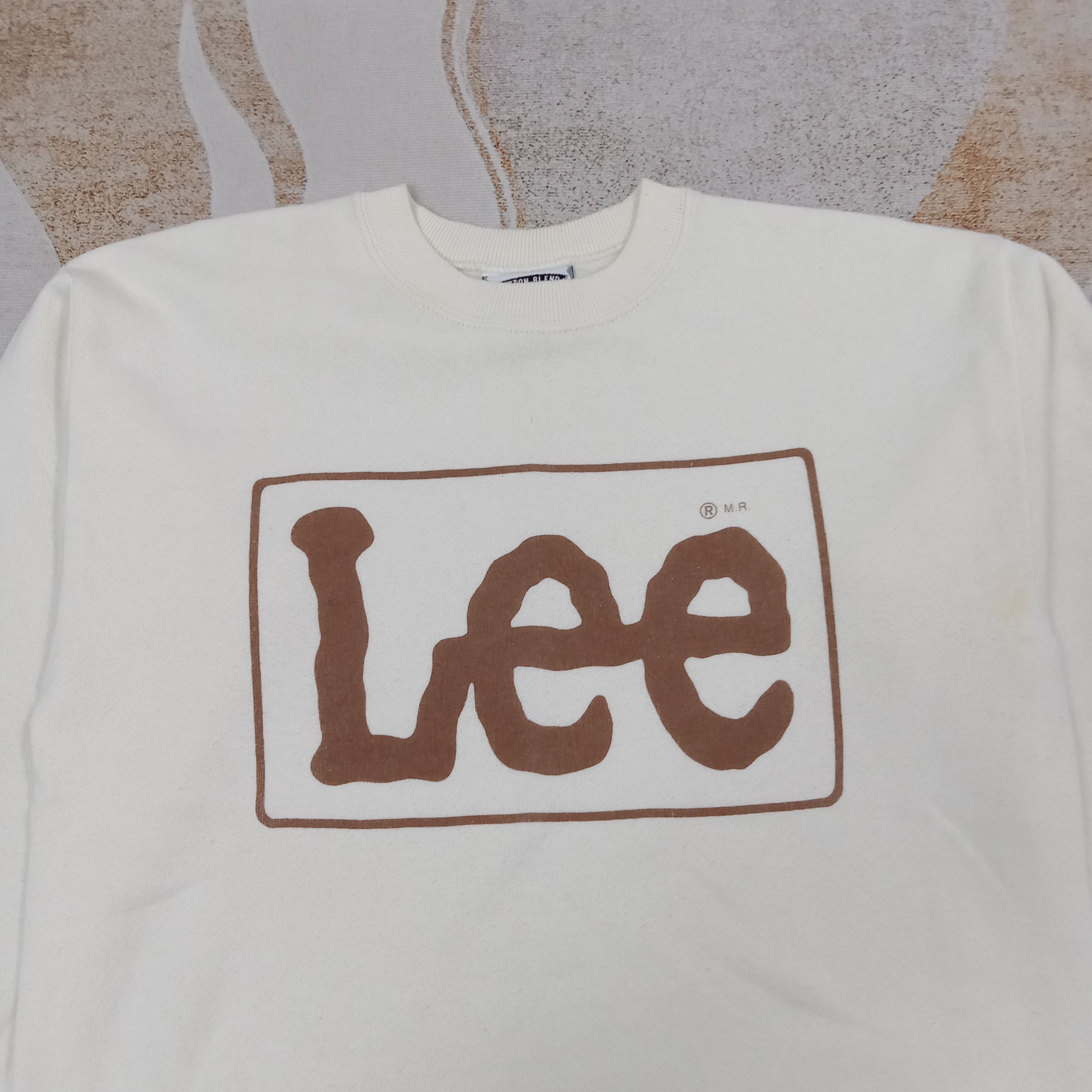 Lee Lee Big Logo 90's Sweatshirt C266N22 Size US S / EU 44-46 / 1 - 2 Thumbnail