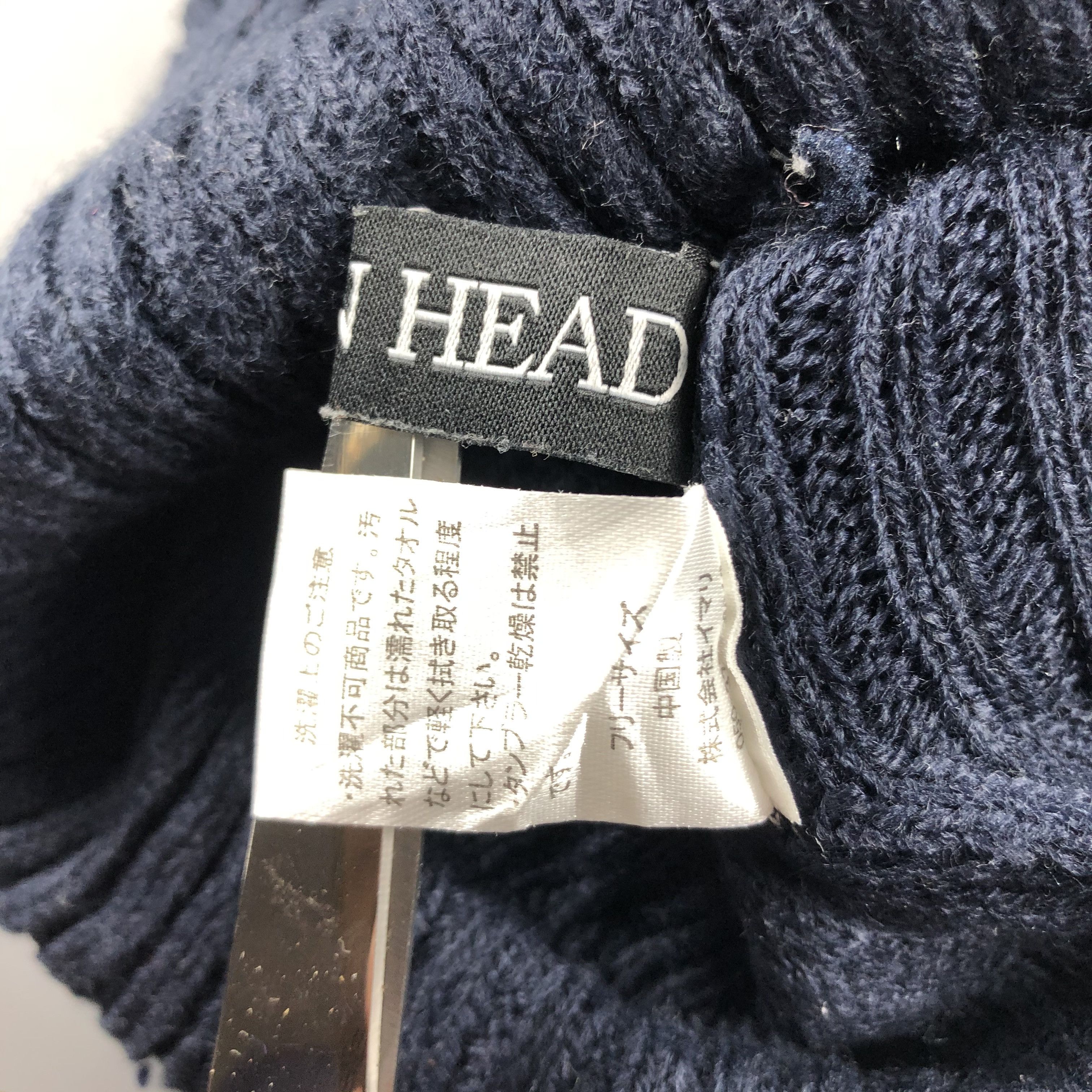 Vintage Queen Head Knit Beanie Snow Hat Snow Cap -D350 Size ONE SIZE - 7 Thumbnail