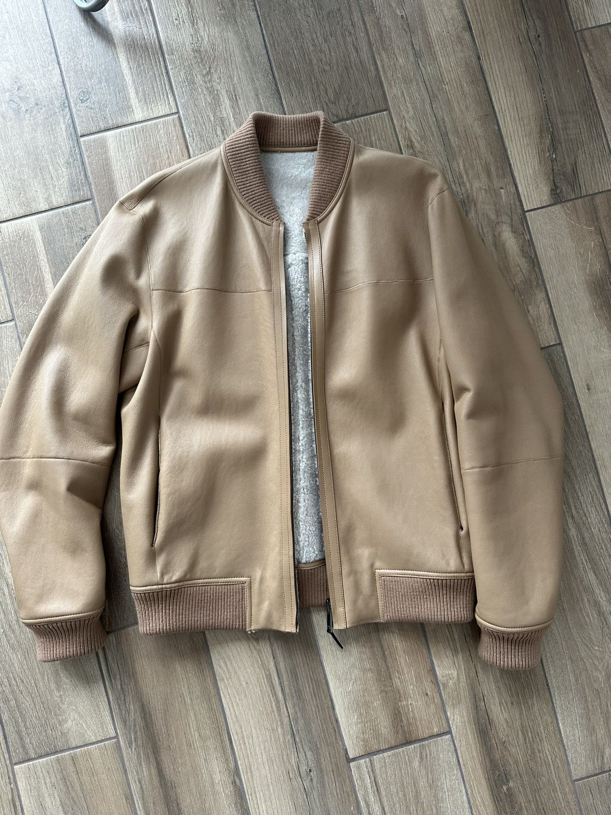 Hugo Boss Hugo Boss Leather Jacket Size US M / EU 48-50 / 2 - 1 Thumbnail