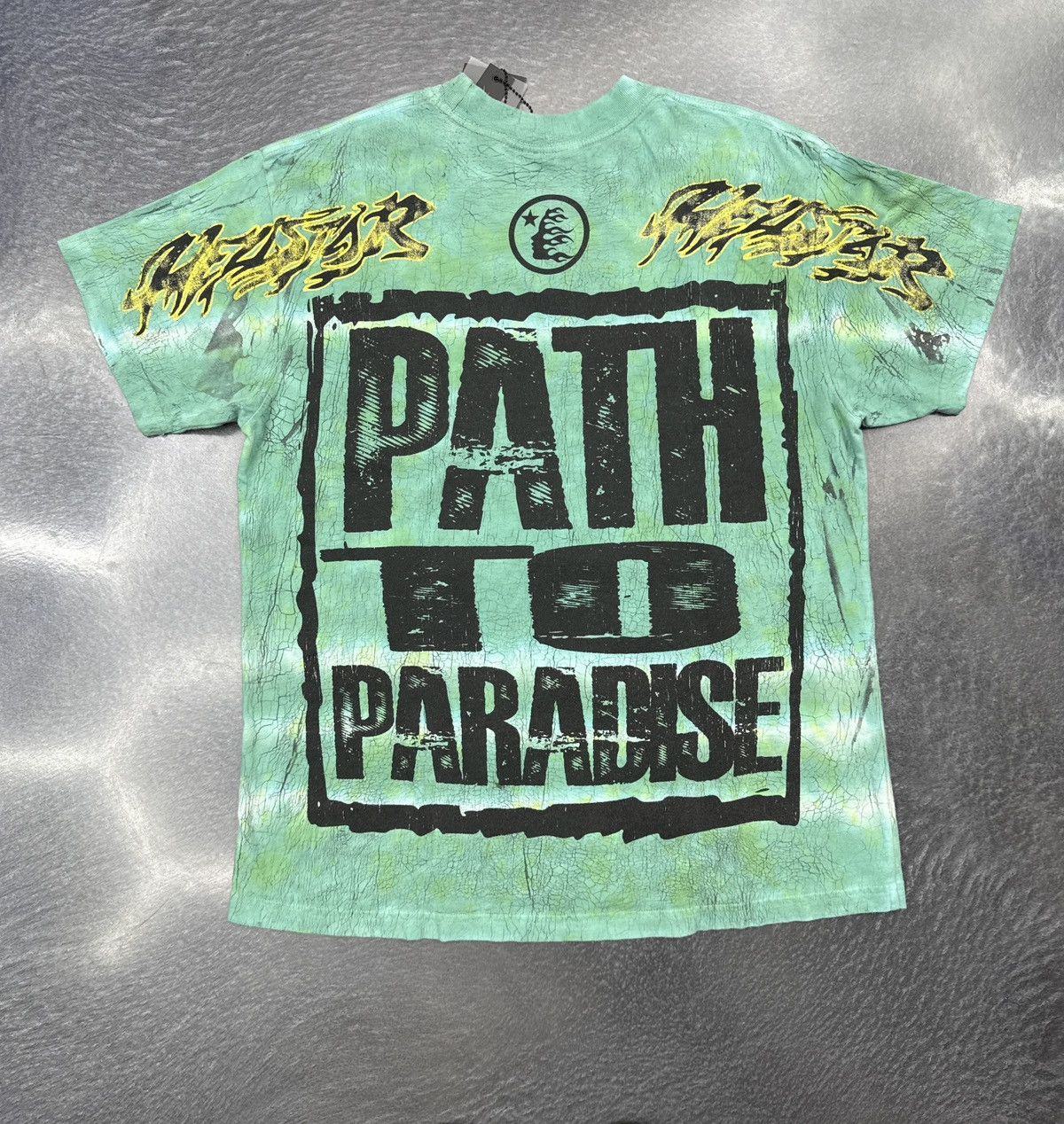 HELLSTAR Hellstar Tye Dye Rasta T-Shirt Size US S / EU 44-46 / 1 - 6 Thumbnail