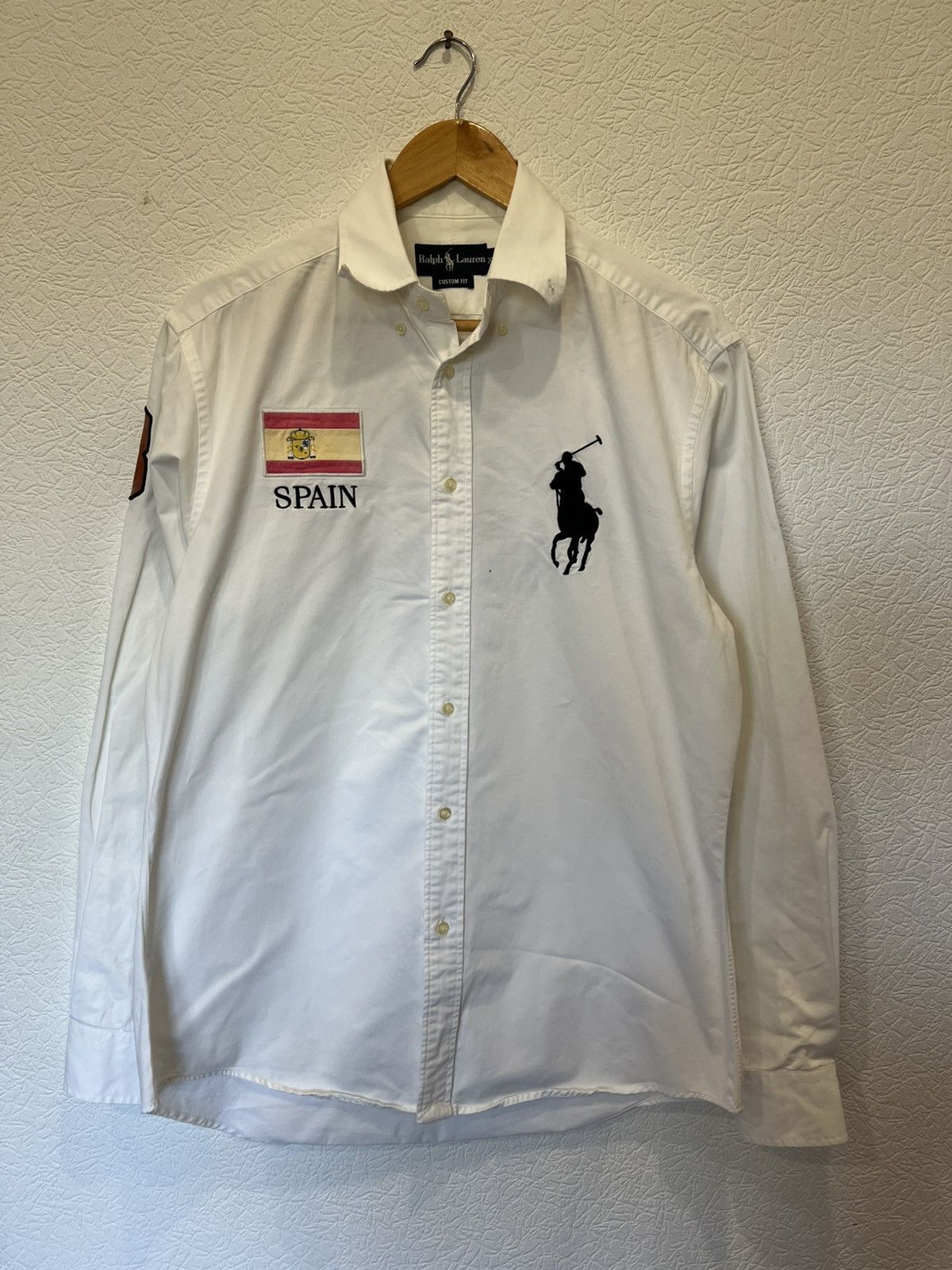 Polo Ralph Lauren Polo Ralph Lauren Spain White Button Up Shirt Chief Keef Size US XL / EU 56 / 4 - 1 Thumbnail