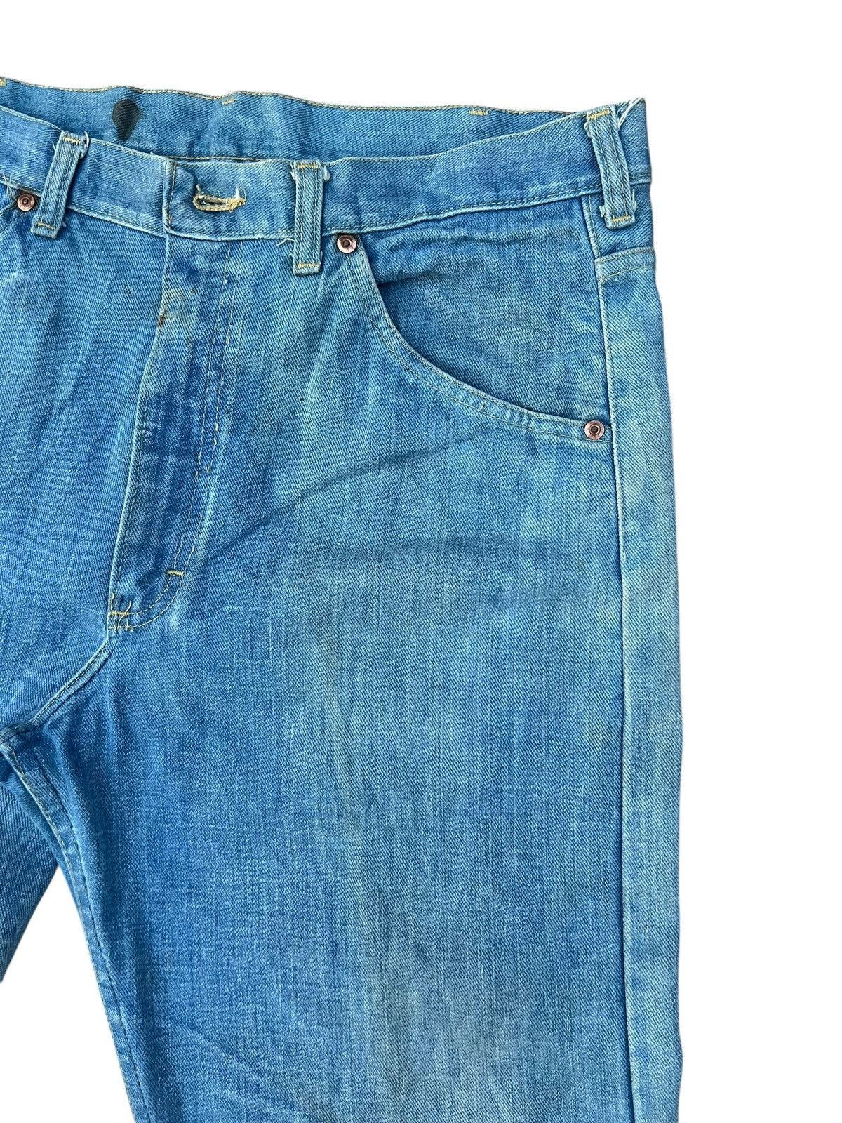 Lee Vintage 70s 80s Lee Riders Faded Dirty Mud Denim Jeans Size US 34 / EU 50 - 10 Thumbnail